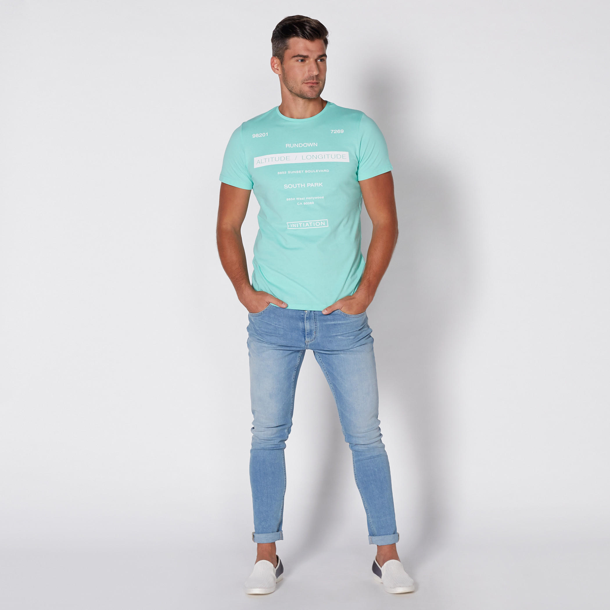 Printed T-Shirt with Round Neck and Short Sleeves-men-clothing-tshirtsandpolos-tshirts-image-2
