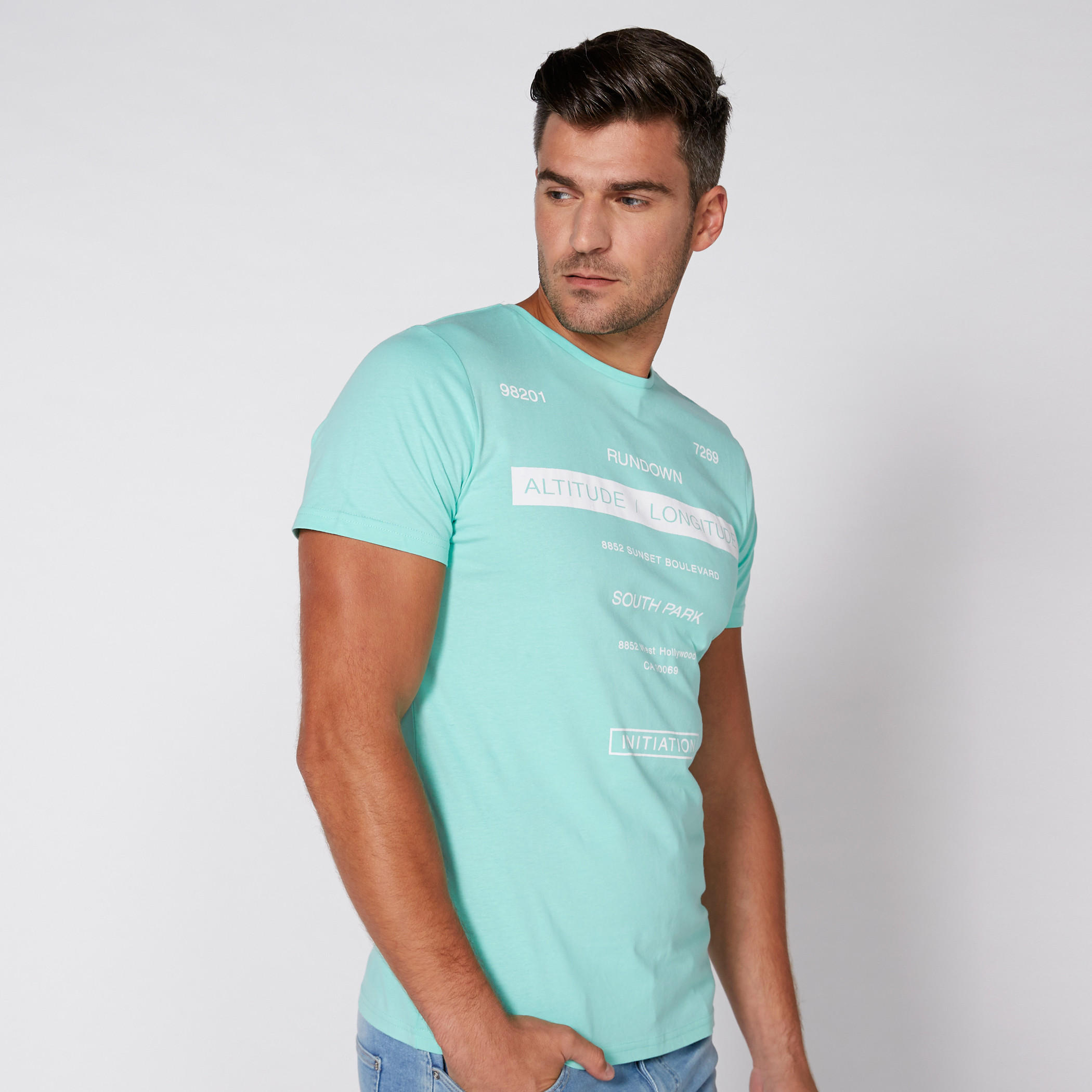 Printed T-Shirt with Round Neck and Short Sleeves-men-clothing-tshirtsandpolos-tshirts-image-3