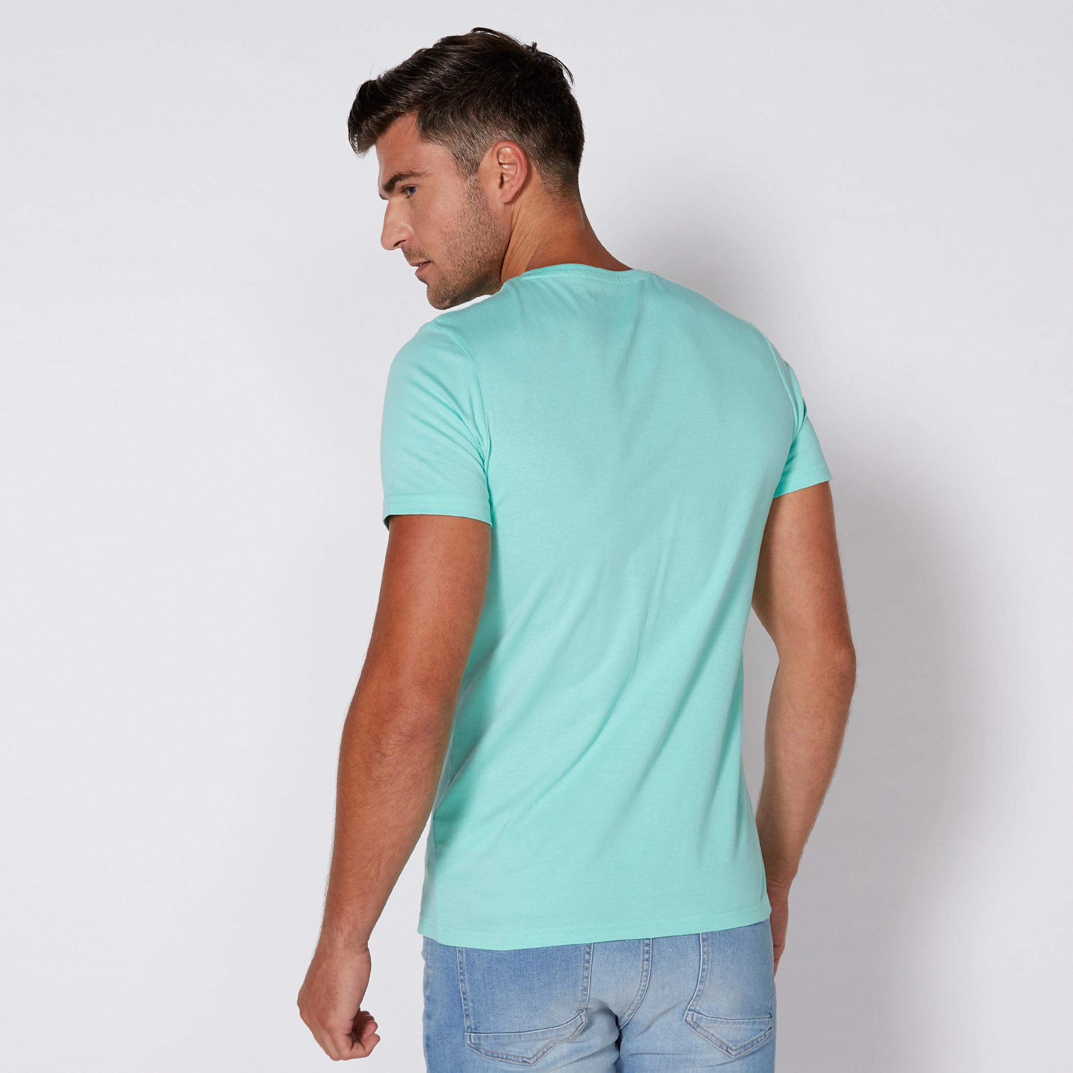 Printed T-Shirt with Round Neck and Short Sleeves-men-clothing-tshirtsandpolos-tshirts-image-4