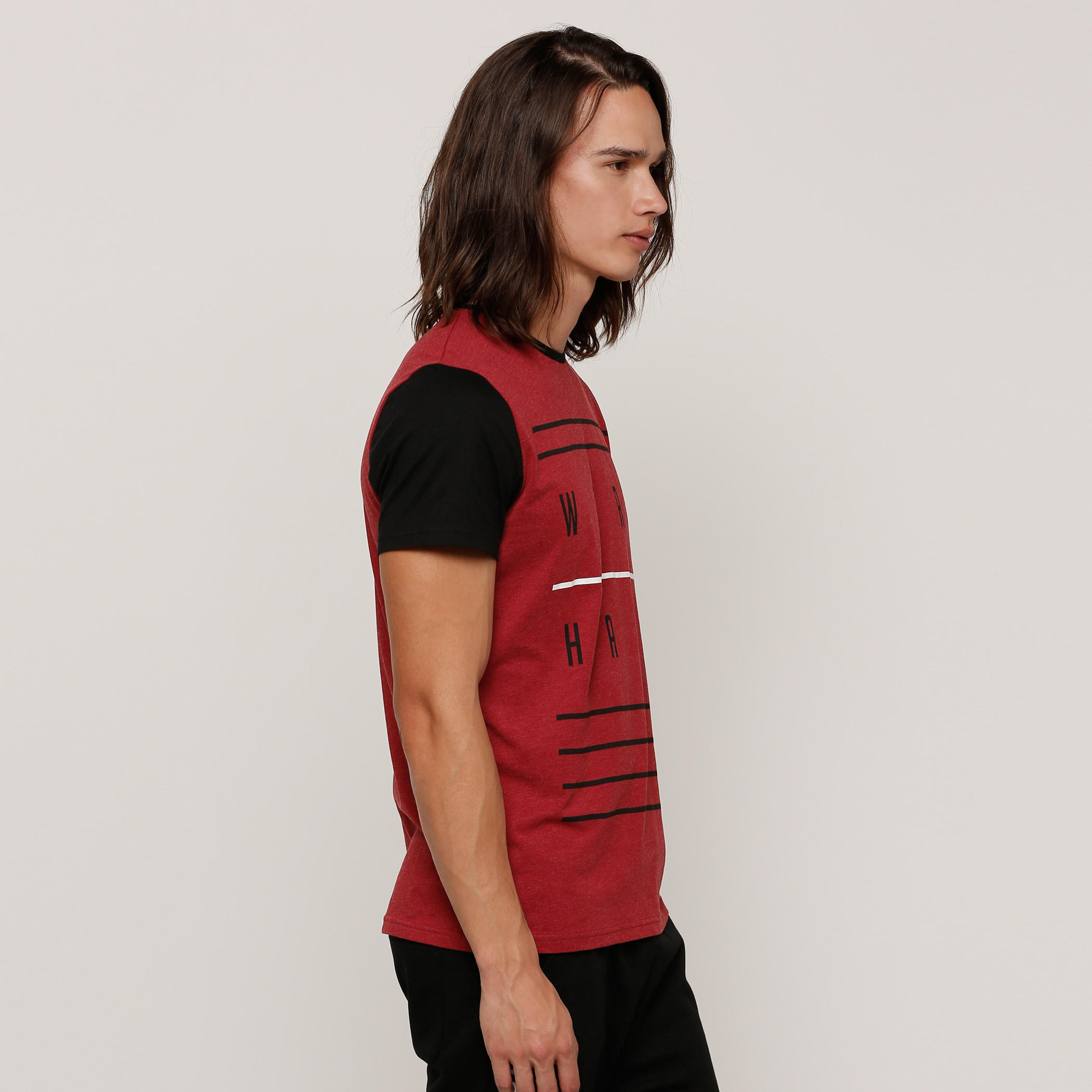 Printed T-Shirt with Crew Neck and Short Sleeves-men-clothing-tshirtsandpolos-tshirts-image-3