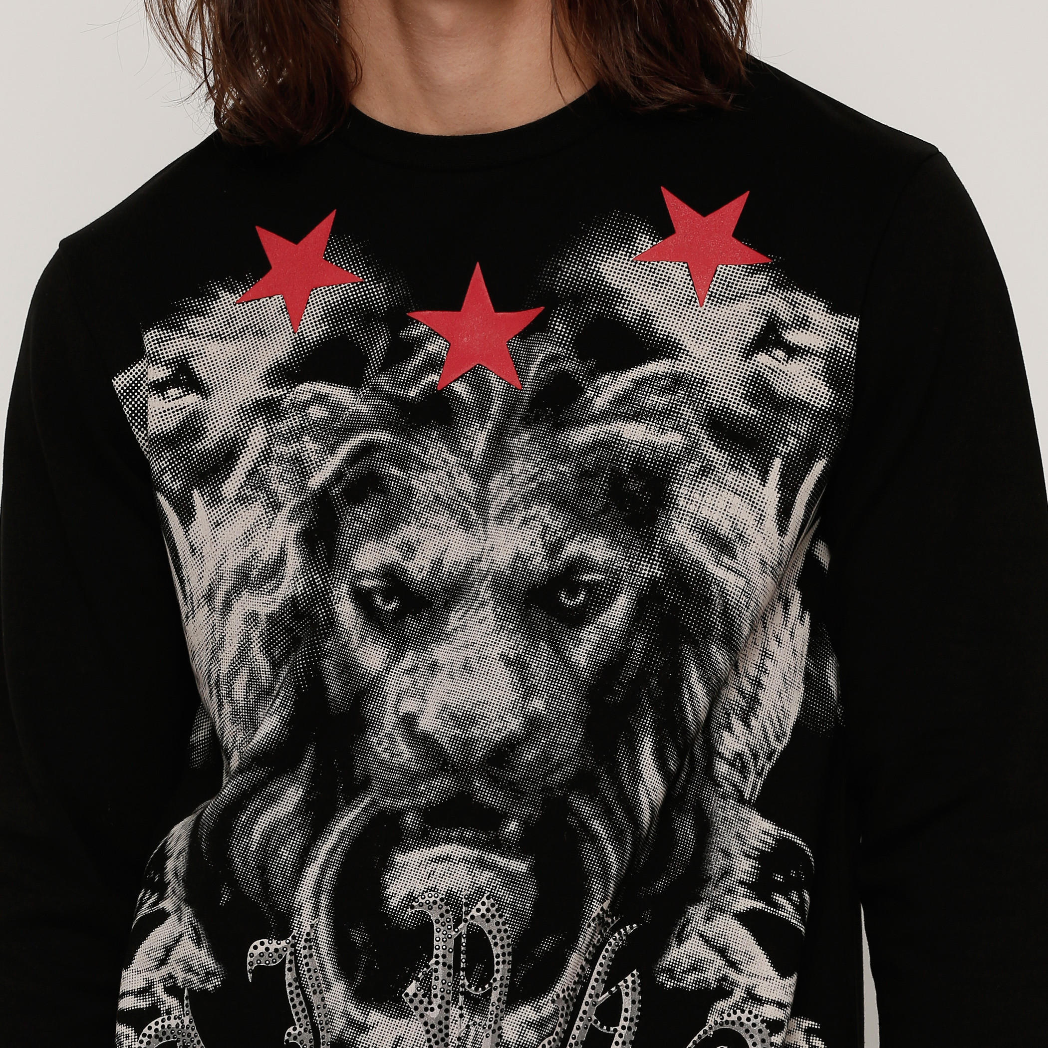 Printed Sweatshirt with Crew Neck and Long Sleeves-men-winterwear-hoodiesandsweatshirts-image-4