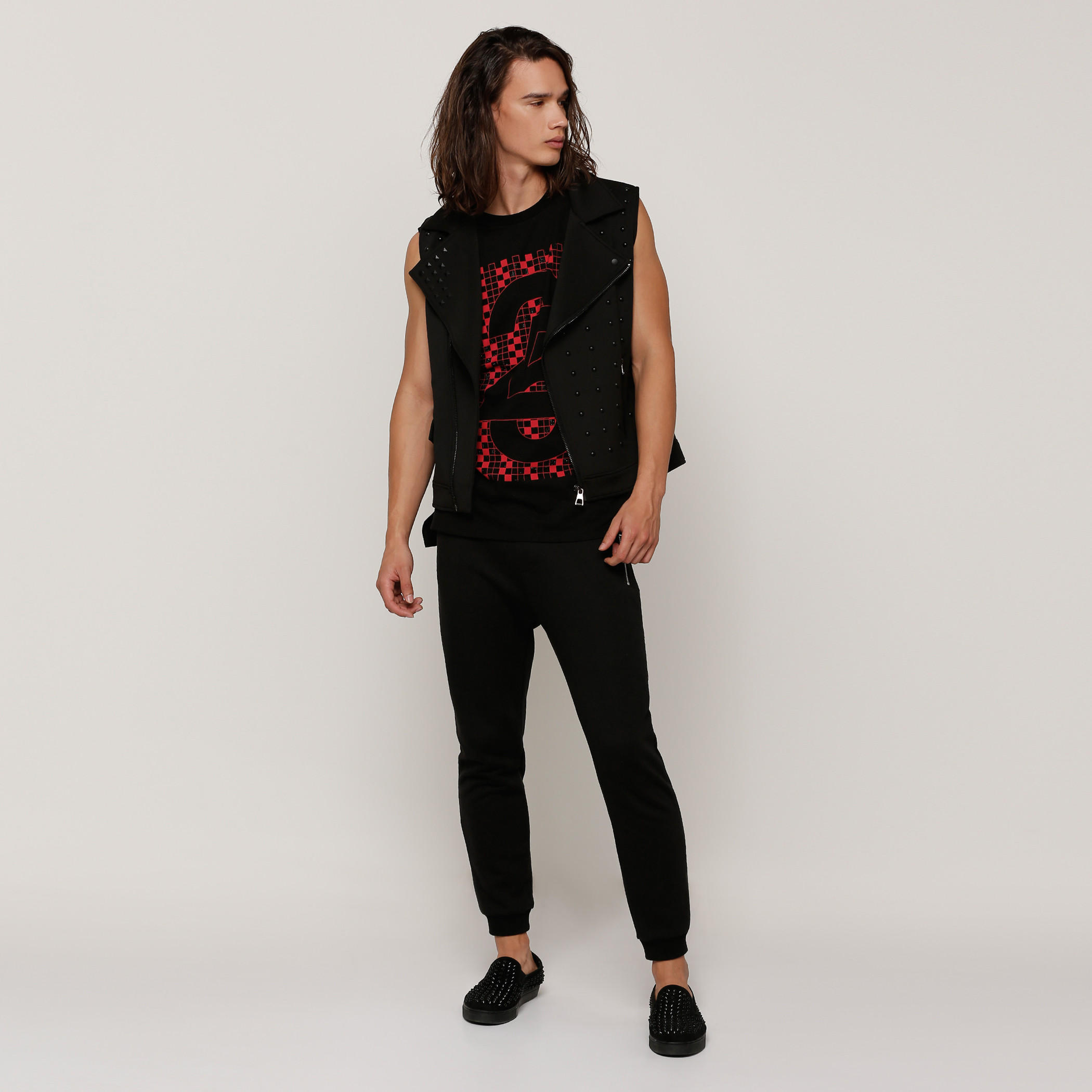 Printed Sleeveless T-Shirt with Round Neck-men-clothing-tshirtsandpolos-tshirts-image-5