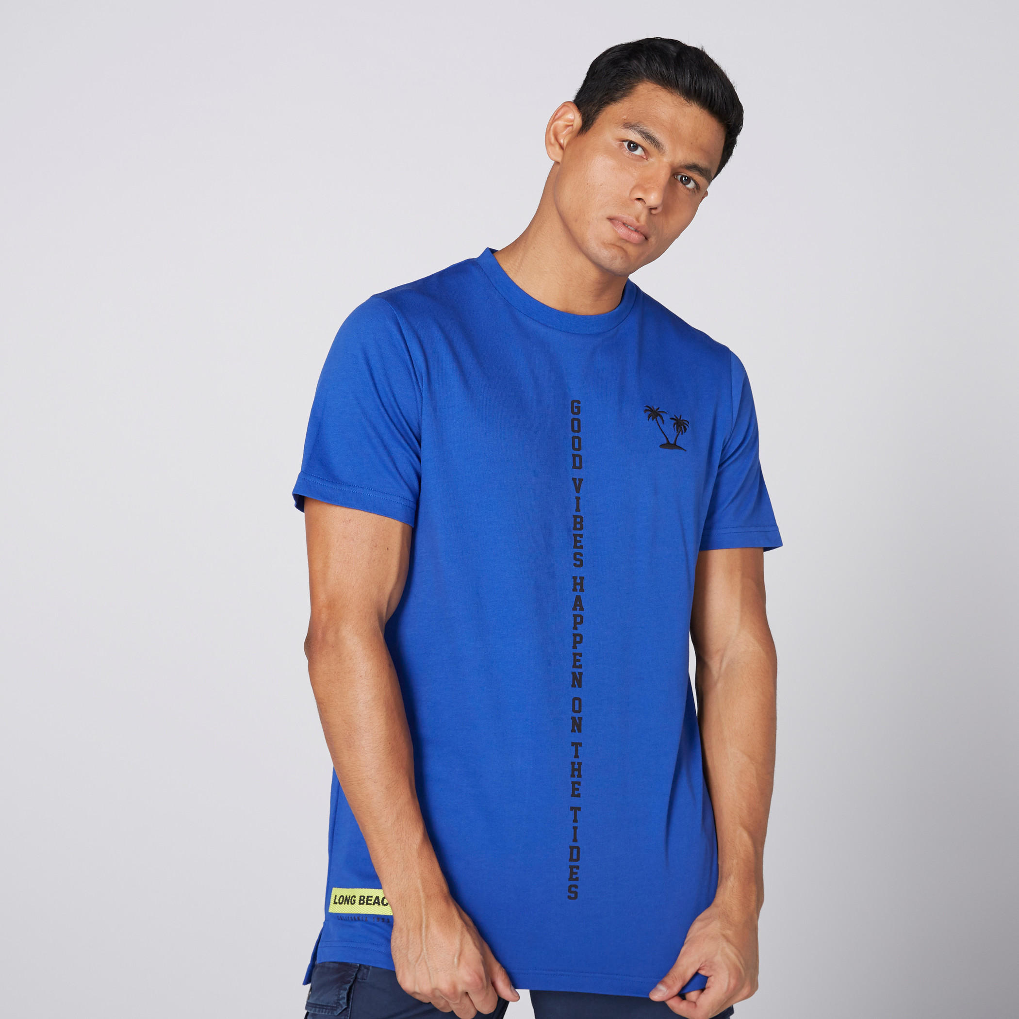 تيشيرت بطبعات وياقة مستديرة وأكمام قصيرة-men-clothing-tshirtsandpolos-tshirts-image-4