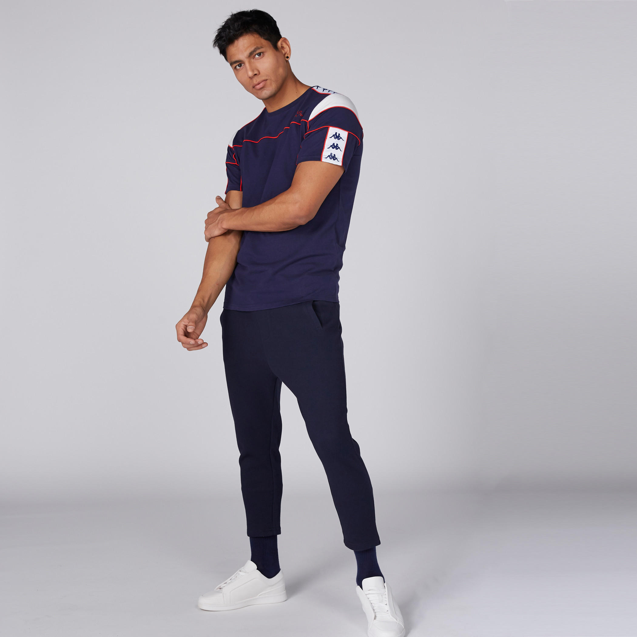 بنطال طويل بخصر مطاطي وجيوب-men-clothing-bottoms-trousersandchinos-trousers-image-1