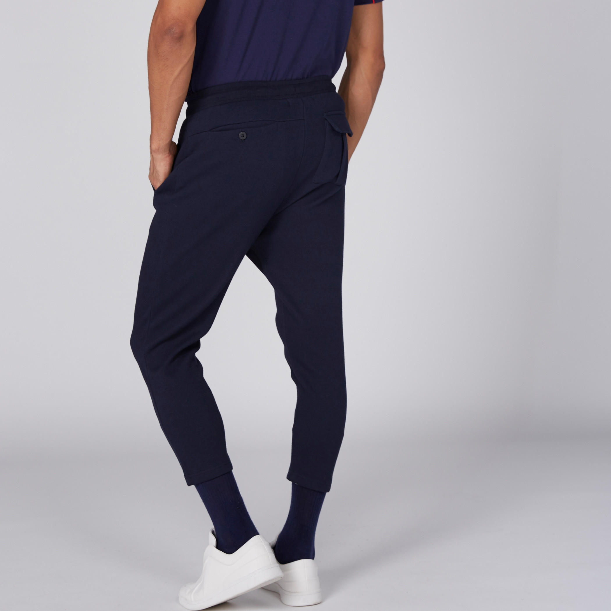 بنطال طويل بخصر مطاطي وجيوب-men-clothing-bottoms-trousersandchinos-trousers-image-5