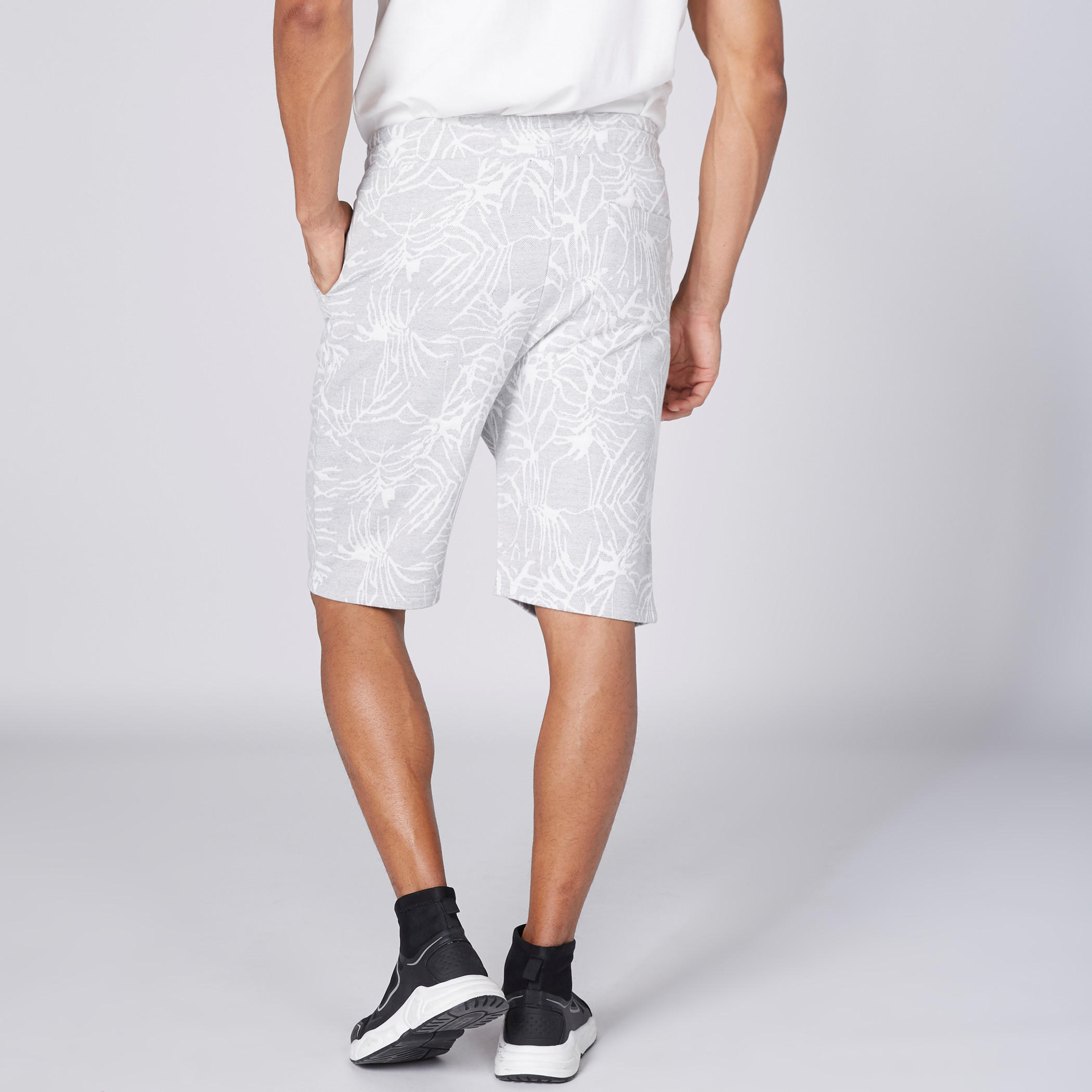Printed Shorts with Pocket Detail and Elasticised Waistband-men-clothing-bottoms-shorts-image-5