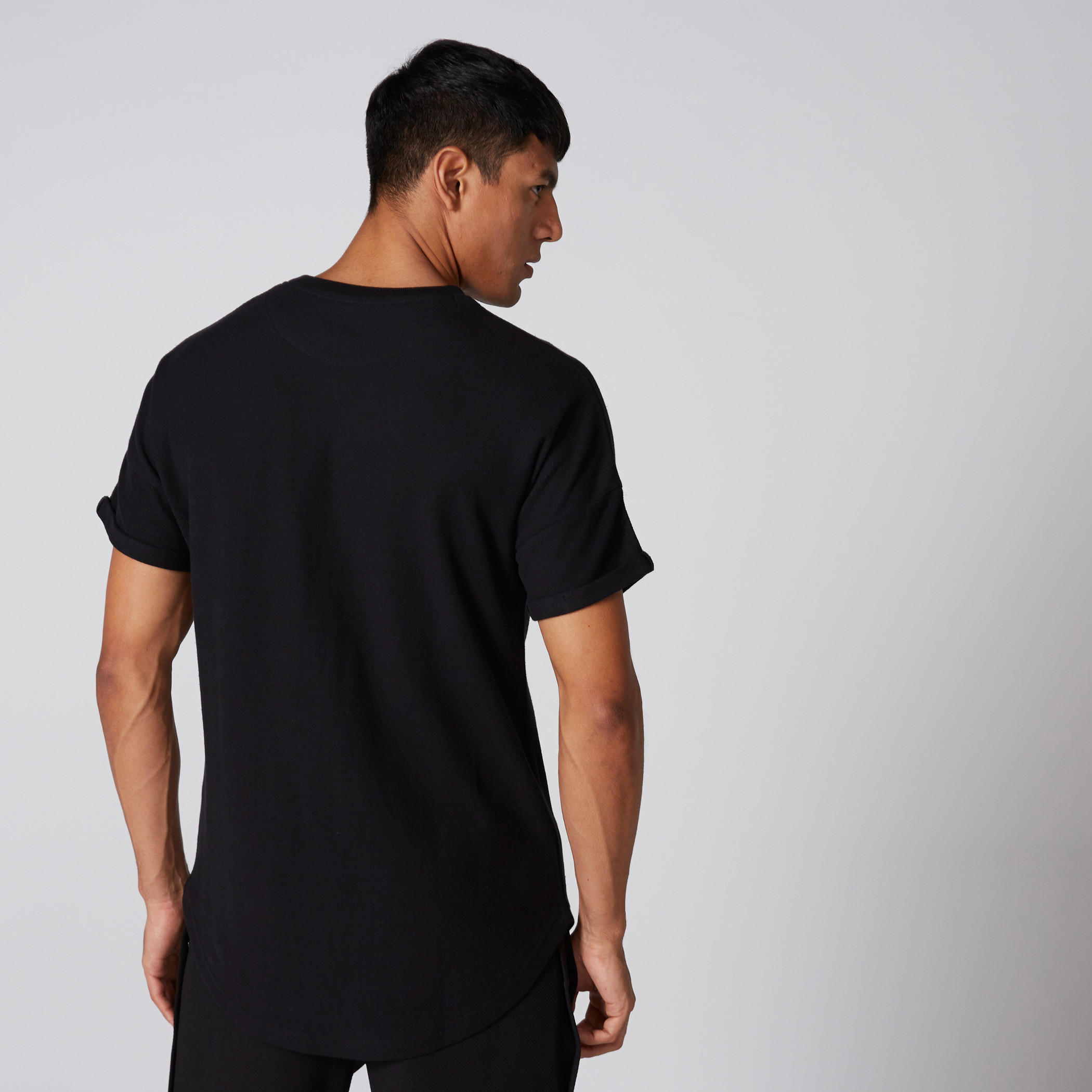 Printed T-Shirt with Round Neck and Short Sleeves-men-clothing-tshirtsandpolos-tshirts-image-2