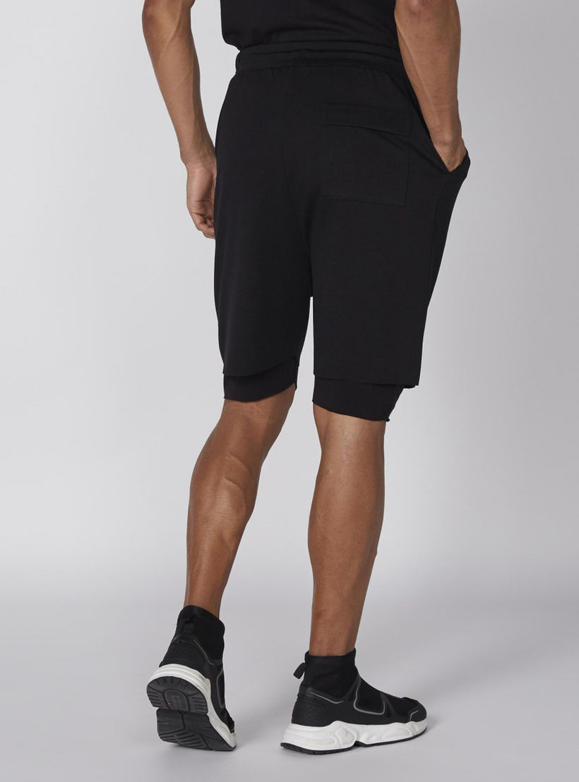 Pocket Detail Shorts with Elasticised Waistband and Drawstring Closure-men-clothing-bottoms-shorts-image-5