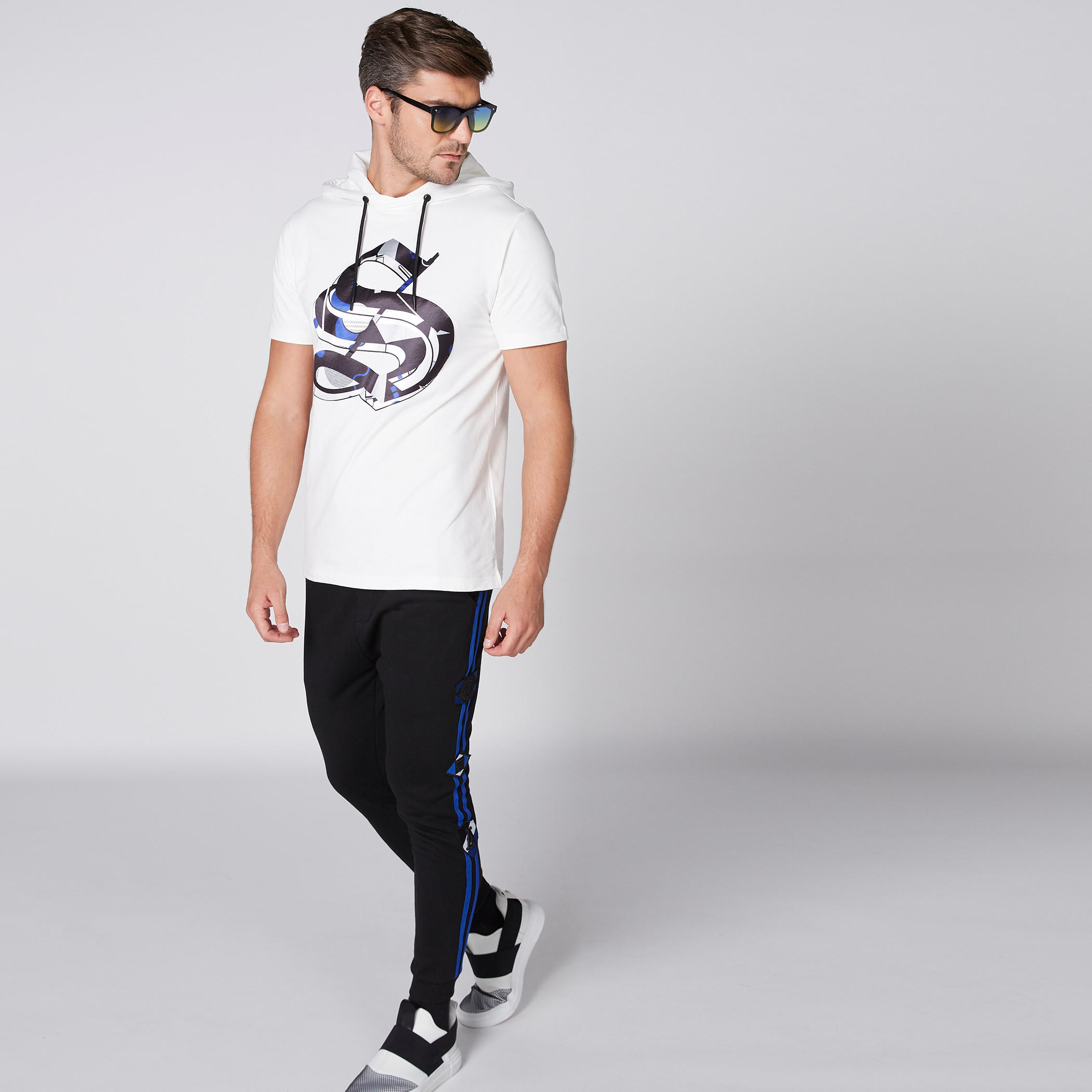 Full Length Jog Pants with Elasticised Waistband and Tape Detail-men-clothing-bottoms-joggers-image-3