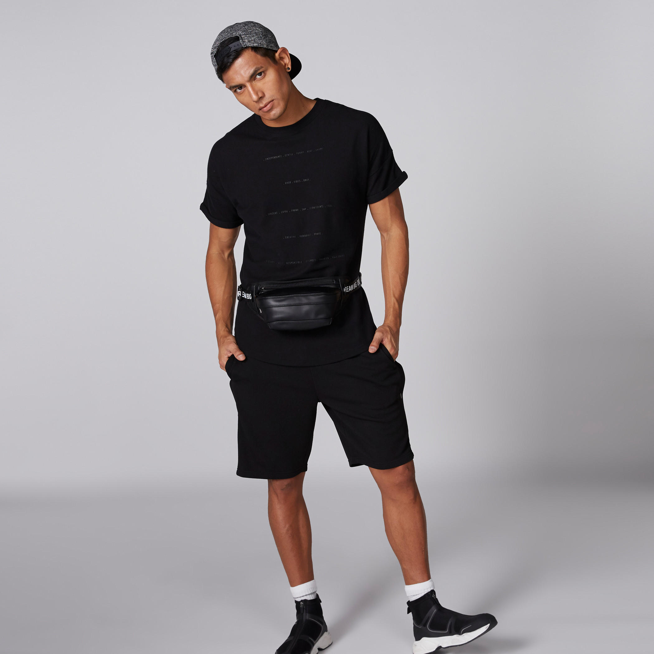 Button Detail Shorts with Drawstring-men-clothing-bottoms-shorts-image-1