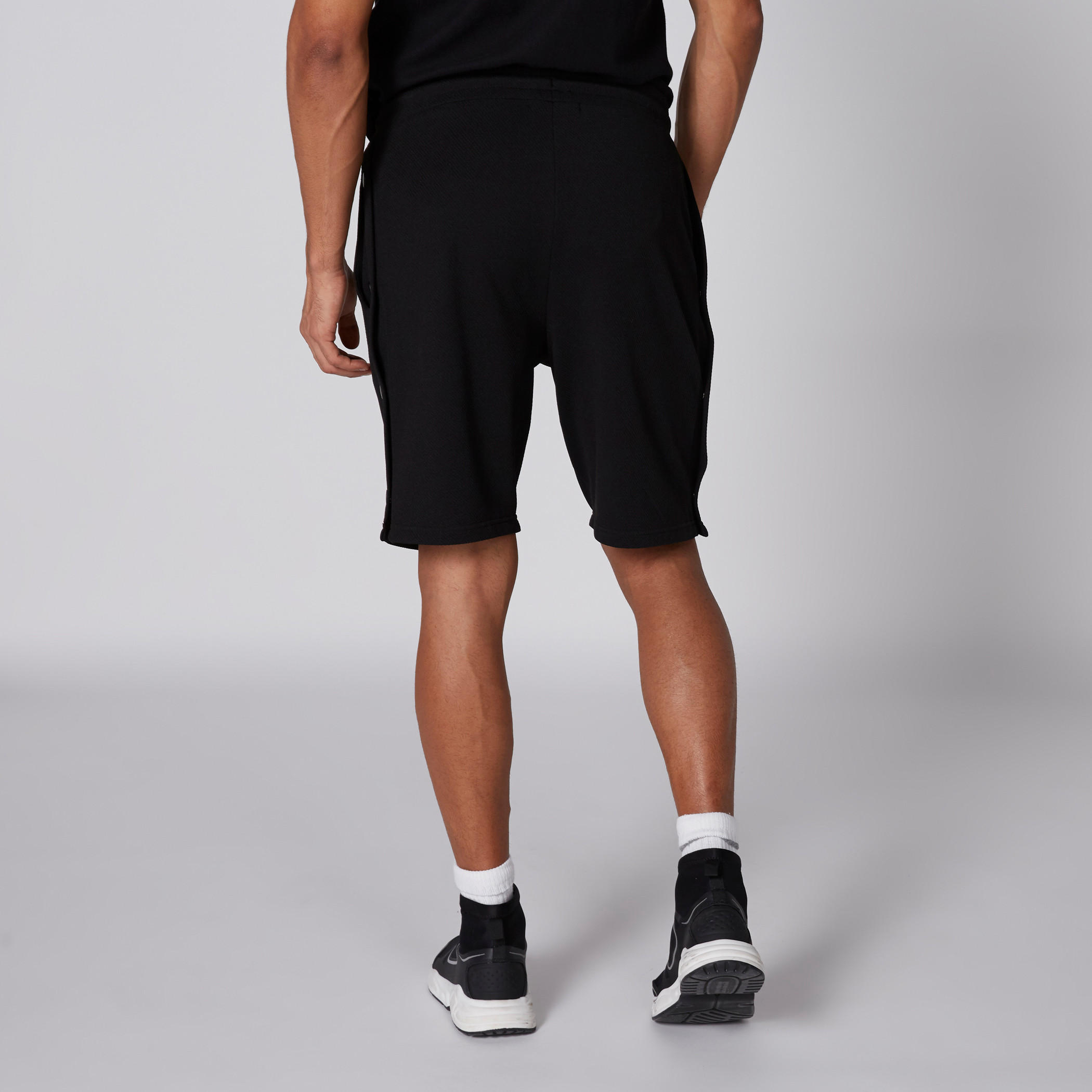 Button Detail Shorts with Drawstring-men-clothing-bottoms-shorts-image-4