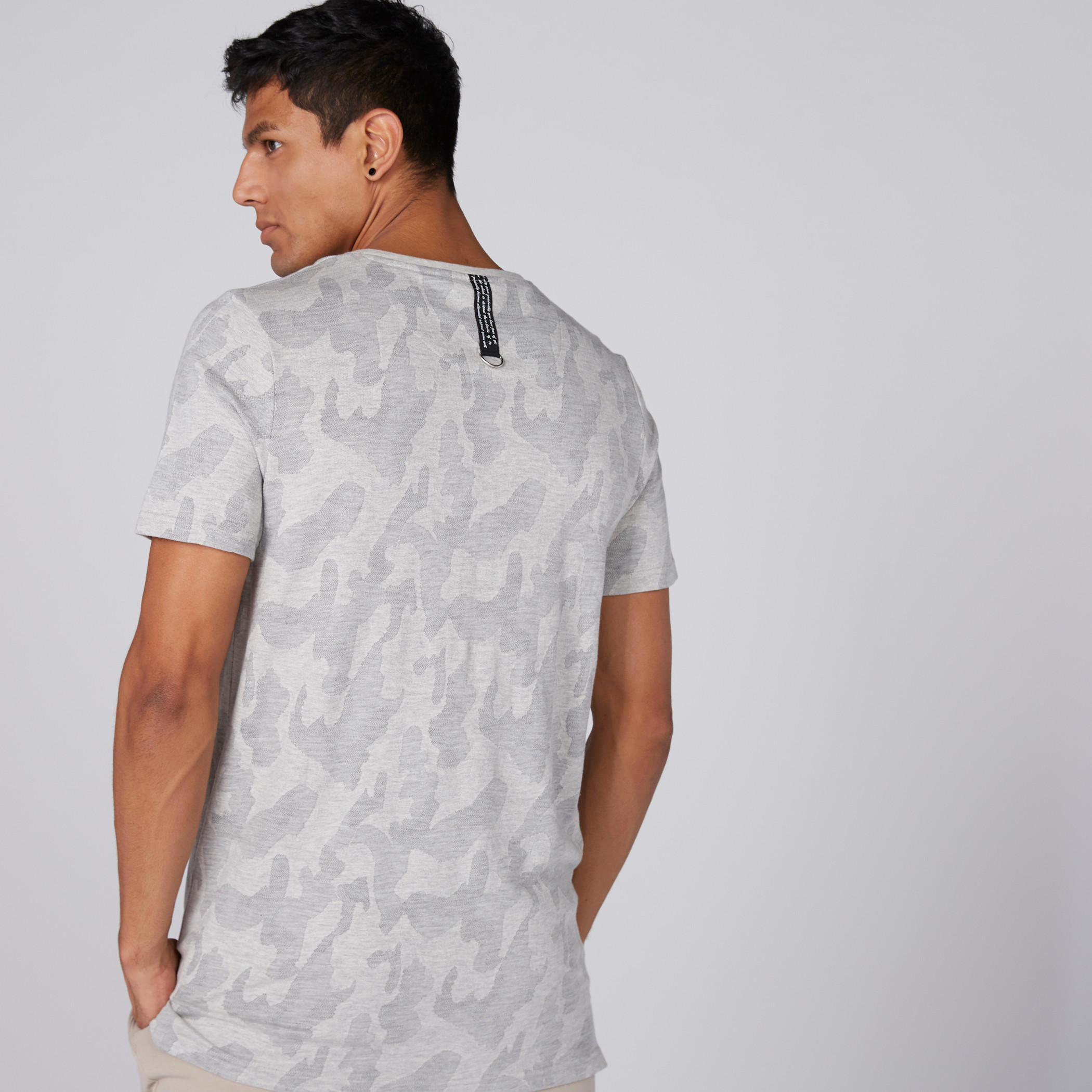 Printed Round Neck T-Shirt with Short Sleeves-men-clothing-tshirtsandpolos-tshirts-image-2