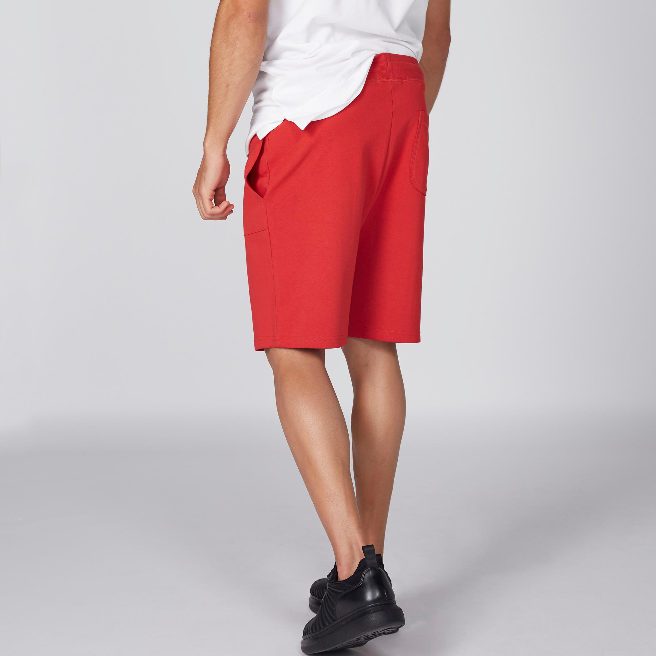 شورت بخصر مطّاطي ورباط-men-clothing-bottoms-shorts-image-5