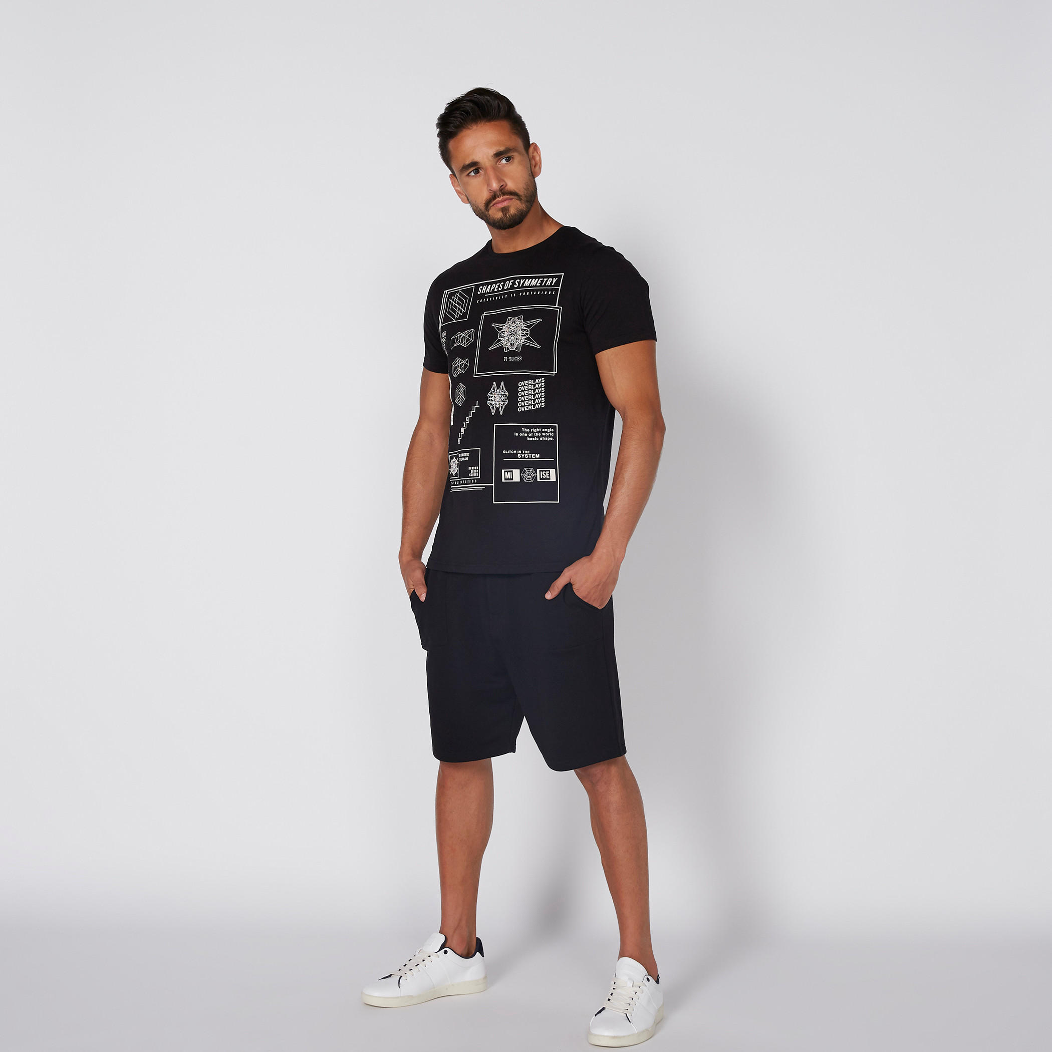 Printed T-Shirt with Round Neck and Short Sleeves-men-clothing-tshirtsandpolos-tshirts-image-3