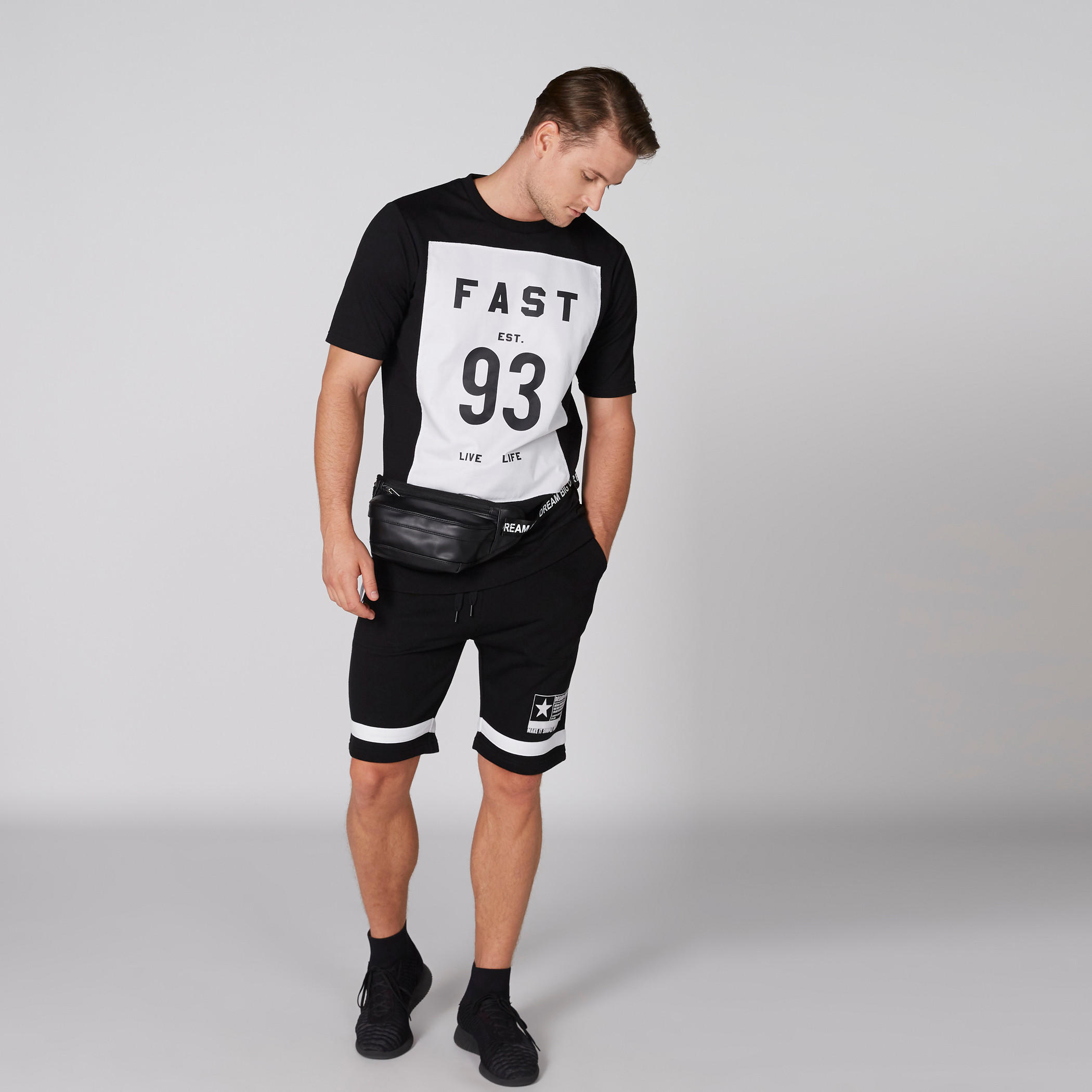 Printed T-Shirt with Round Neck and Short Sleeves-men-clothing-tshirtsandpolos-tshirts-image-1