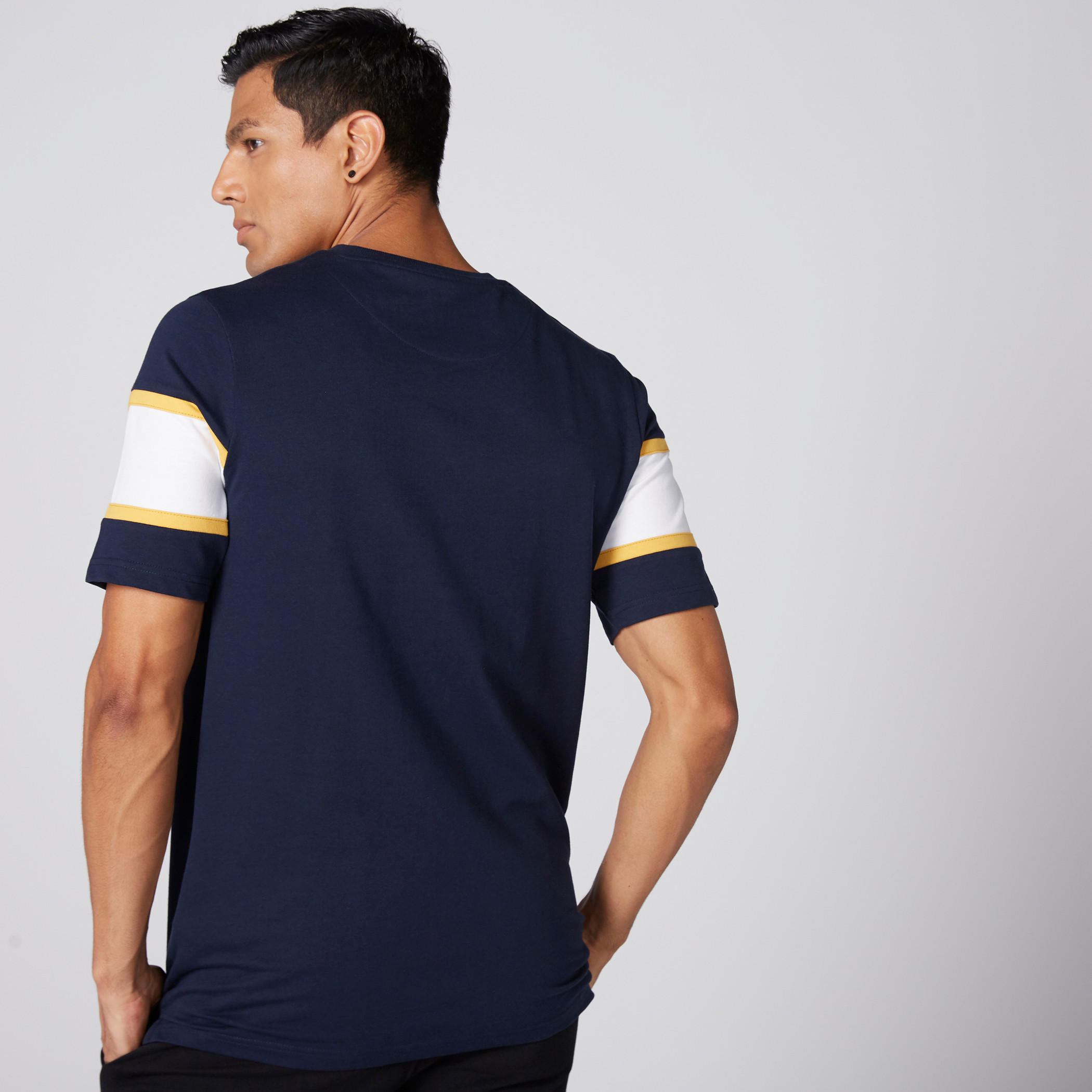 Printed T-Shirt with Round Neck and Short Sleeves-men-clothing-tshirtsandpolos-tshirts-image-2