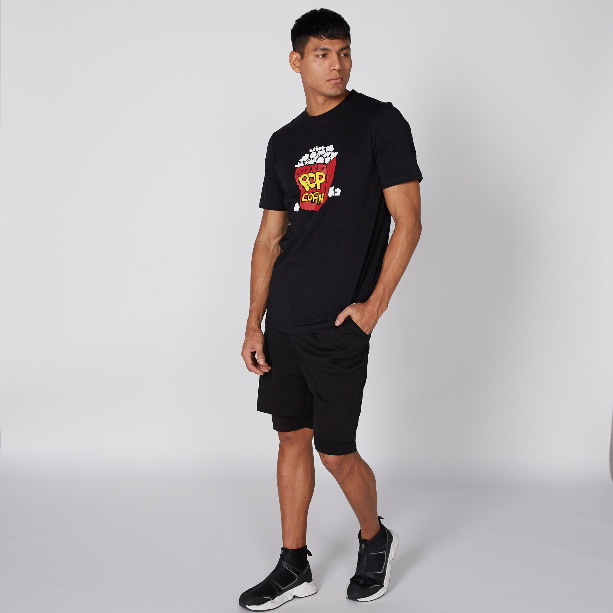 Printed T-Shirt with Round Neck and Short Sleeves-men-clothing-tshirtsandpolos-tshirts-image-3