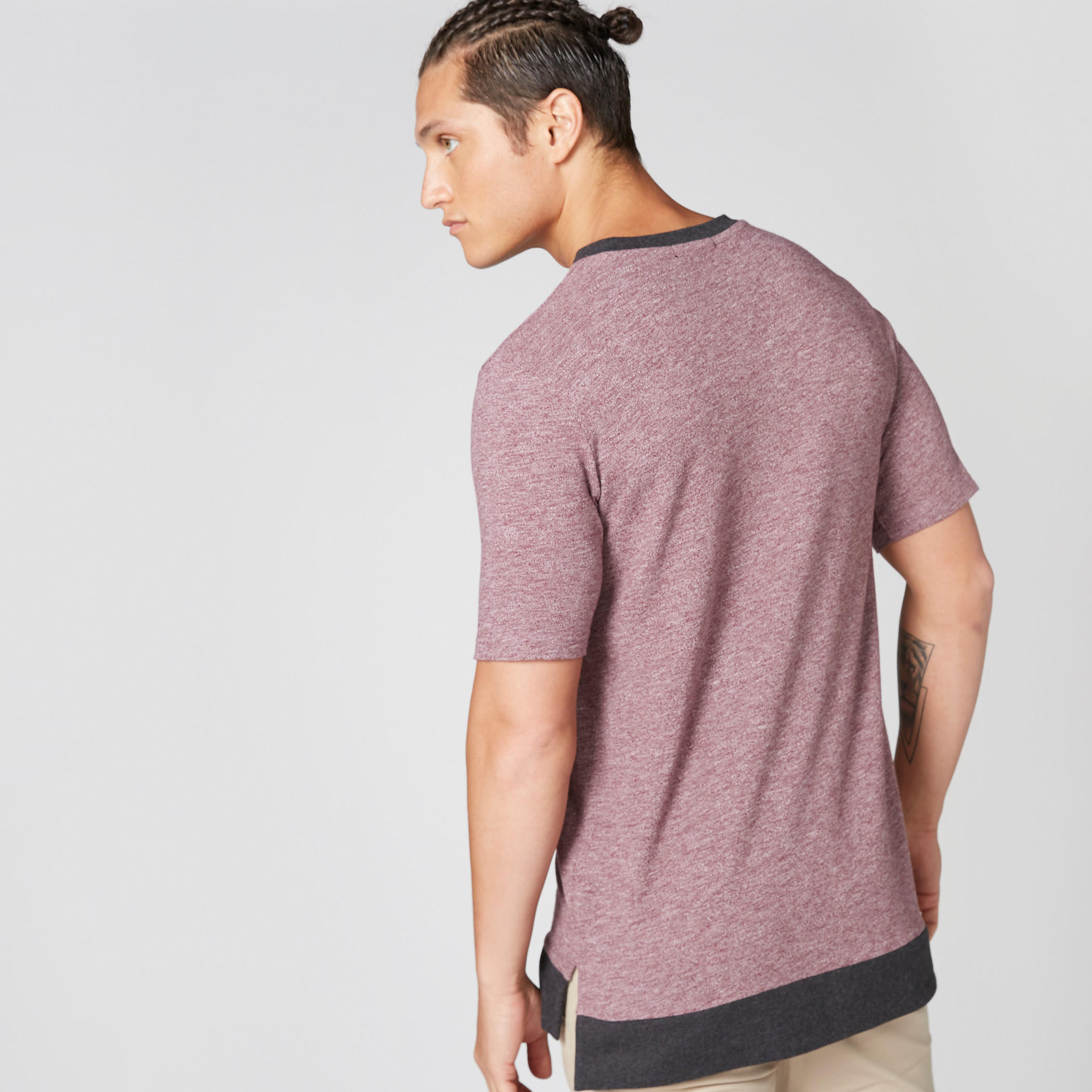 Printed T-Shirt with Crew Neck and Short Sleeves-men-clothing-tshirtsandpolos-tshirts-image-2