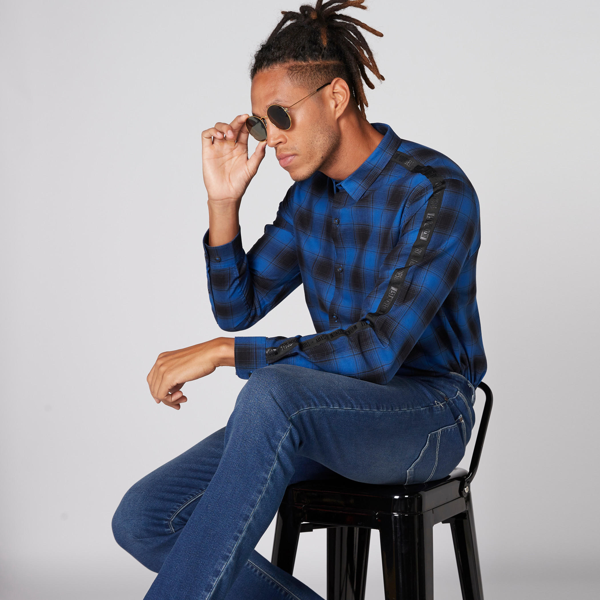 قميص كاروهات بأكمام طويلة-men-clothing-shirts-image-1