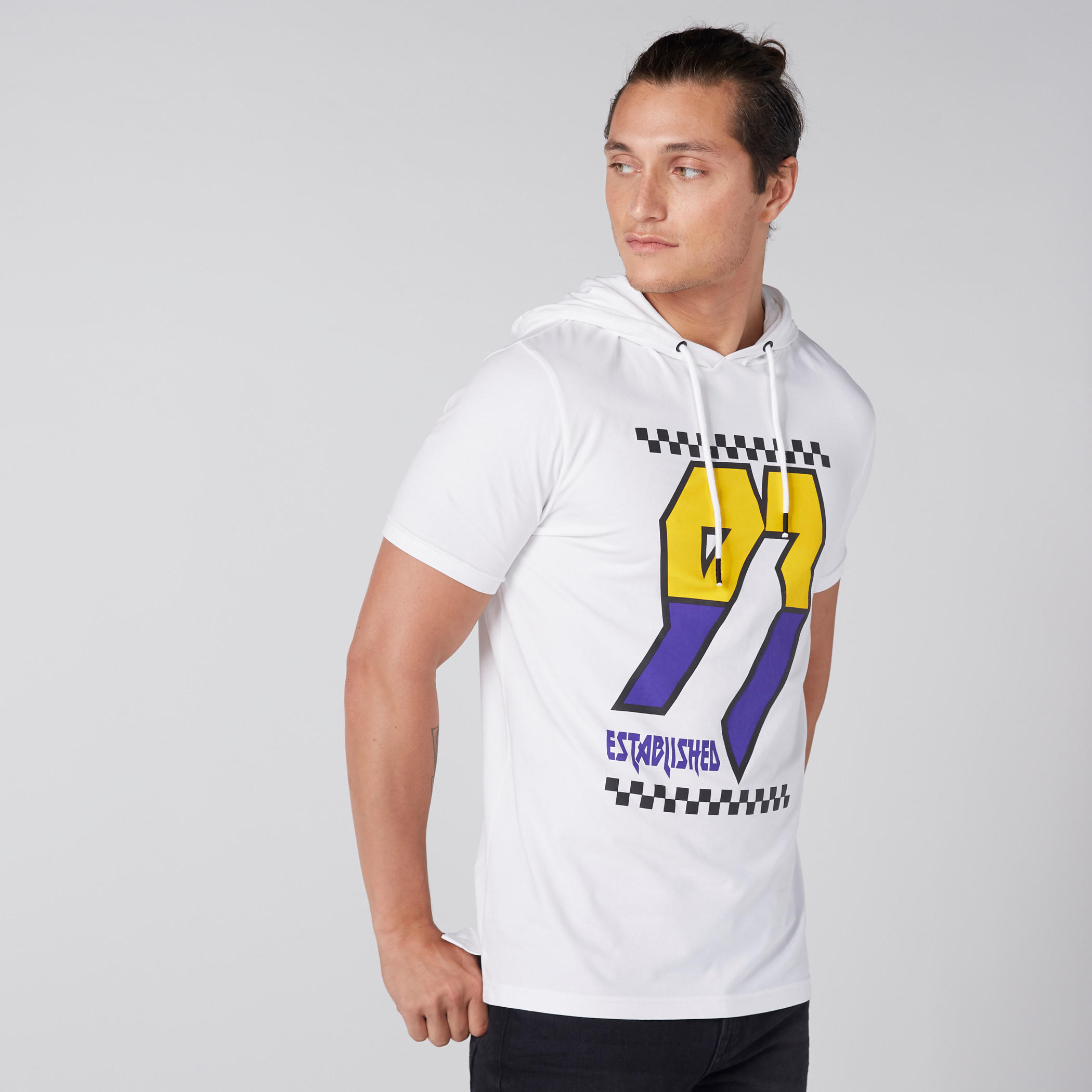 تيشيرت بطبعات وأكمام قصيرة وقبعة-men-clothing-tshirtsandpolos-tshirts-image-1