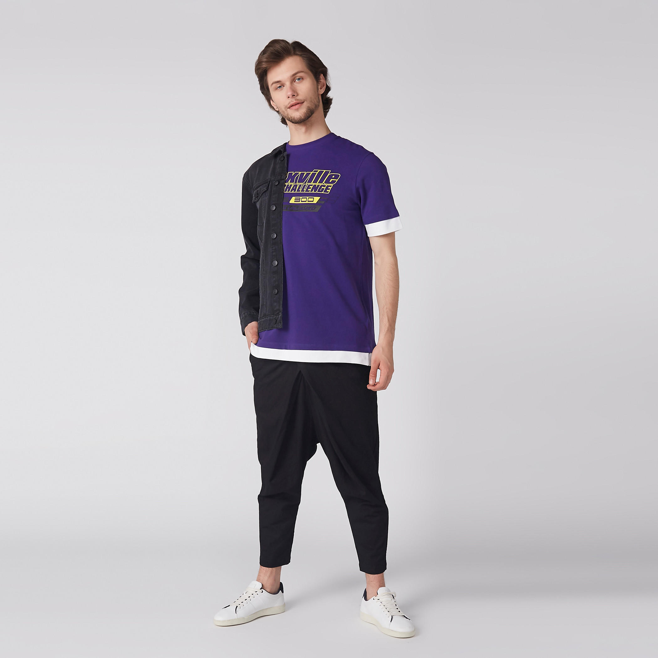 Printed T-Shirt with Round Neck and Short Sleeves-men-clothing-tshirtsandpolos-tshirts-image-2