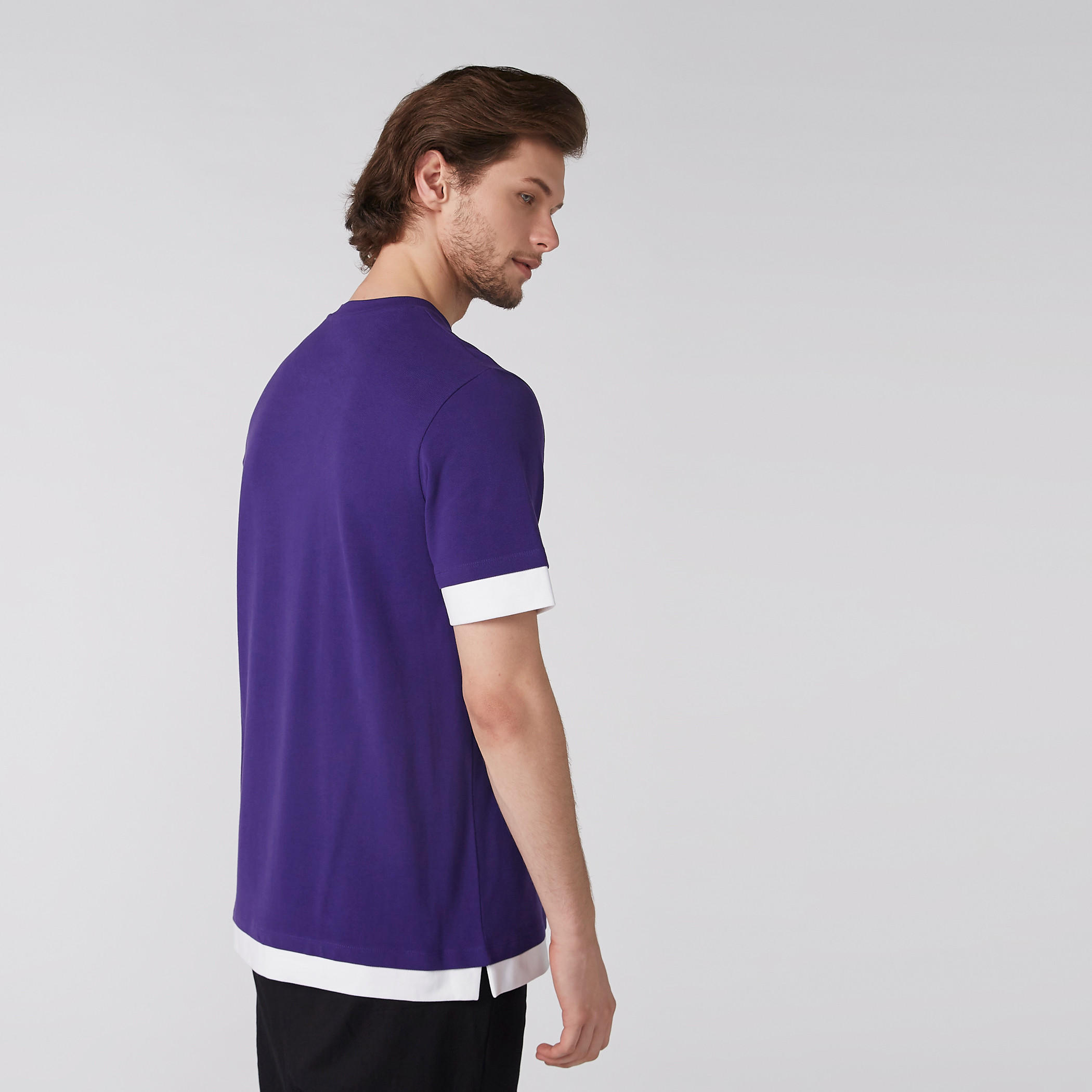Printed T-Shirt with Round Neck and Short Sleeves-men-clothing-tshirtsandpolos-tshirts-image-3