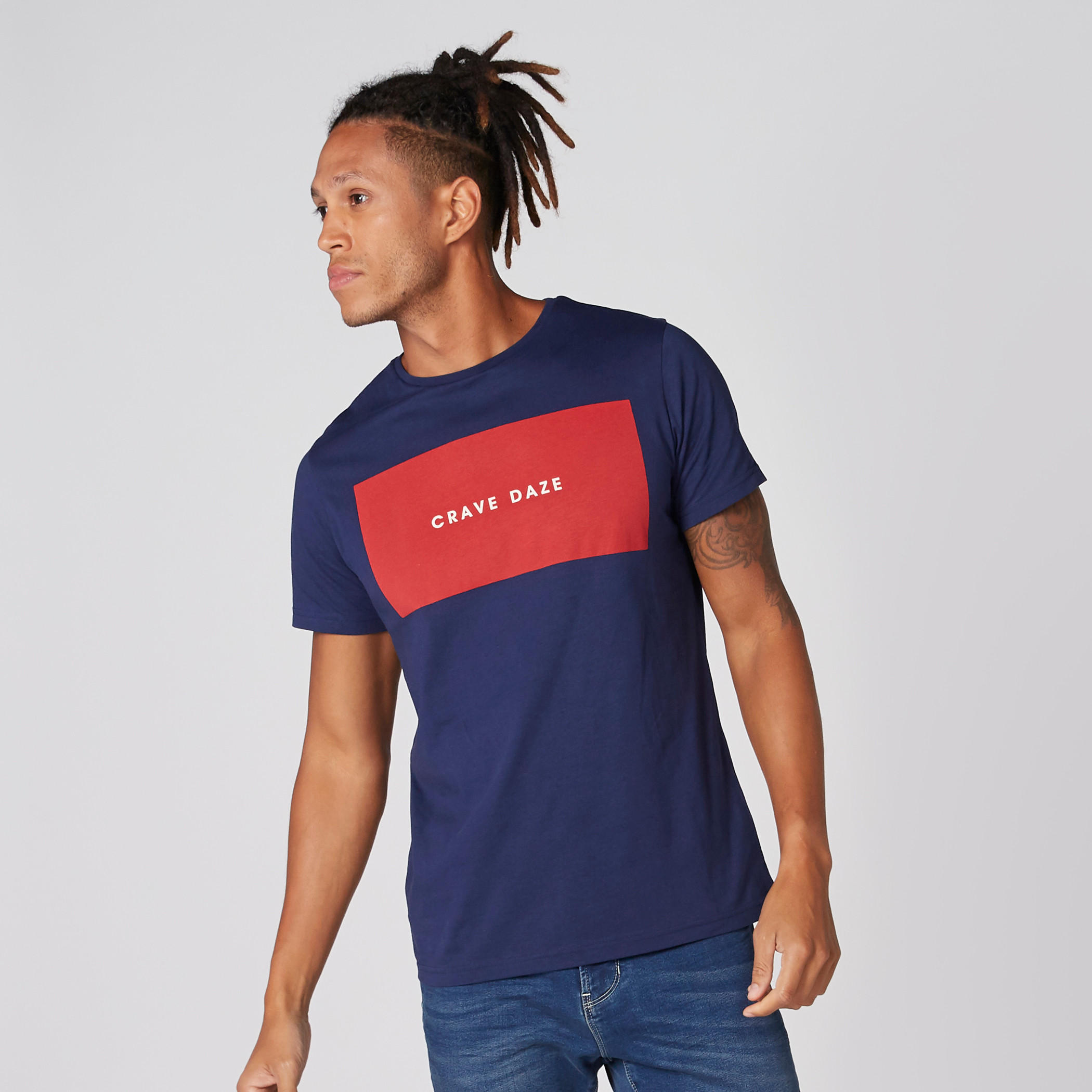 Printed T-Shirt with Round Neck and Short Sleeves-men-clothing-tshirtsandpolos-tshirts-image-1