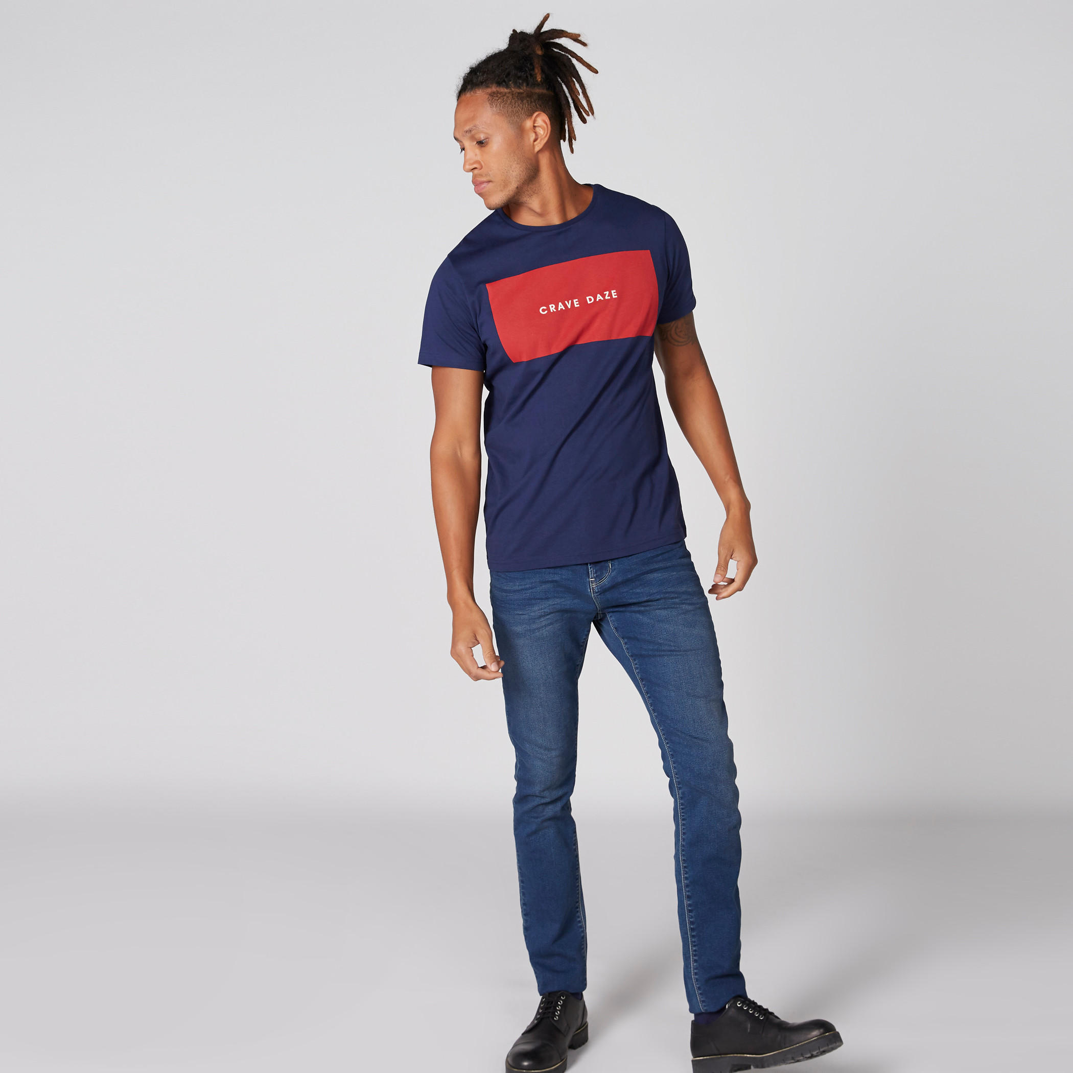 Printed T-Shirt with Round Neck and Short Sleeves-men-clothing-tshirtsandpolos-tshirts-image-3