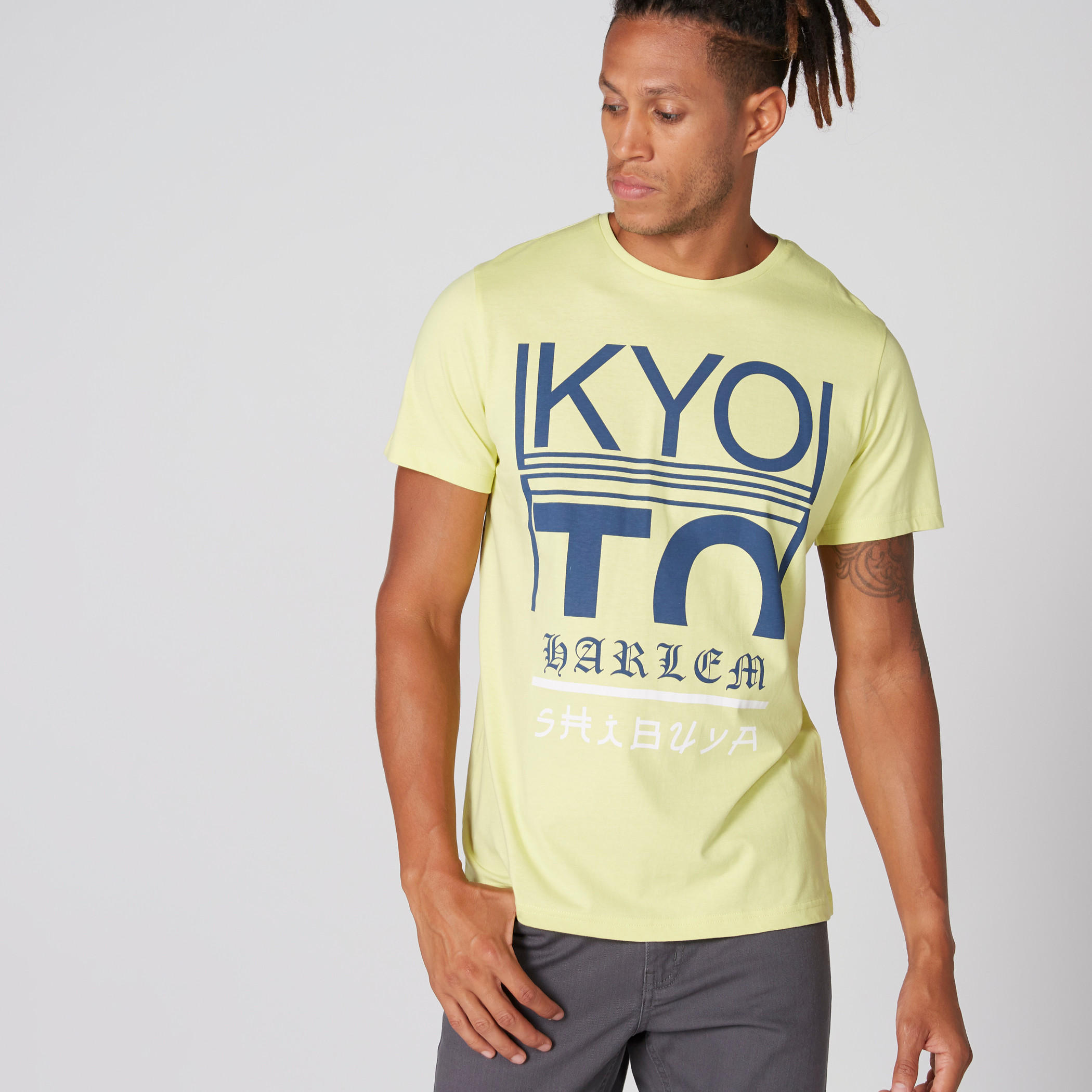 Printed T-Shirt with Round Neck and Short Sleeves-men-clothing-tshirtsandpolos-tshirts-image-3