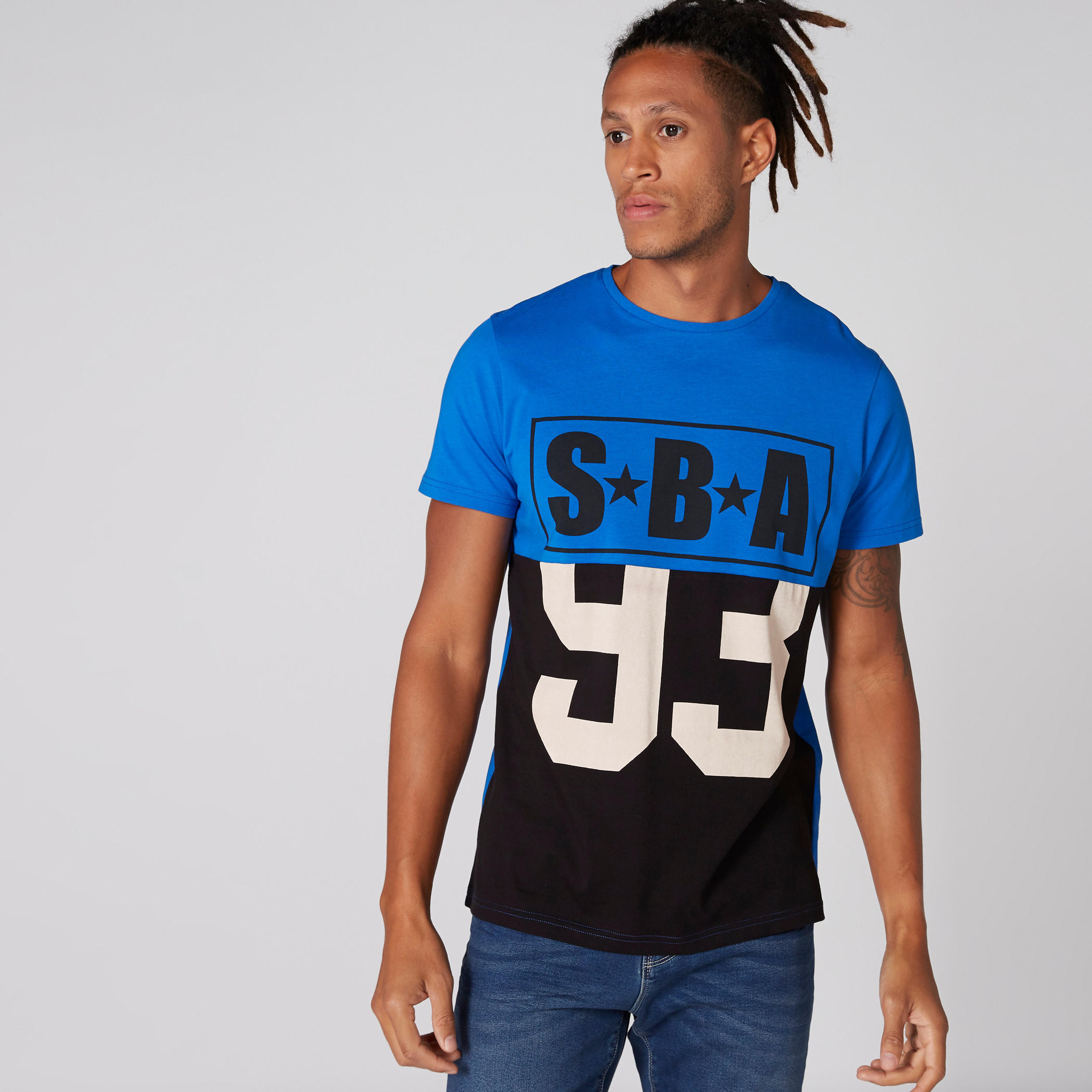 Printed T-Shirt with Round Neck and Short Sleeves-men-clothing-tshirtsandpolos-tshirts-image-3