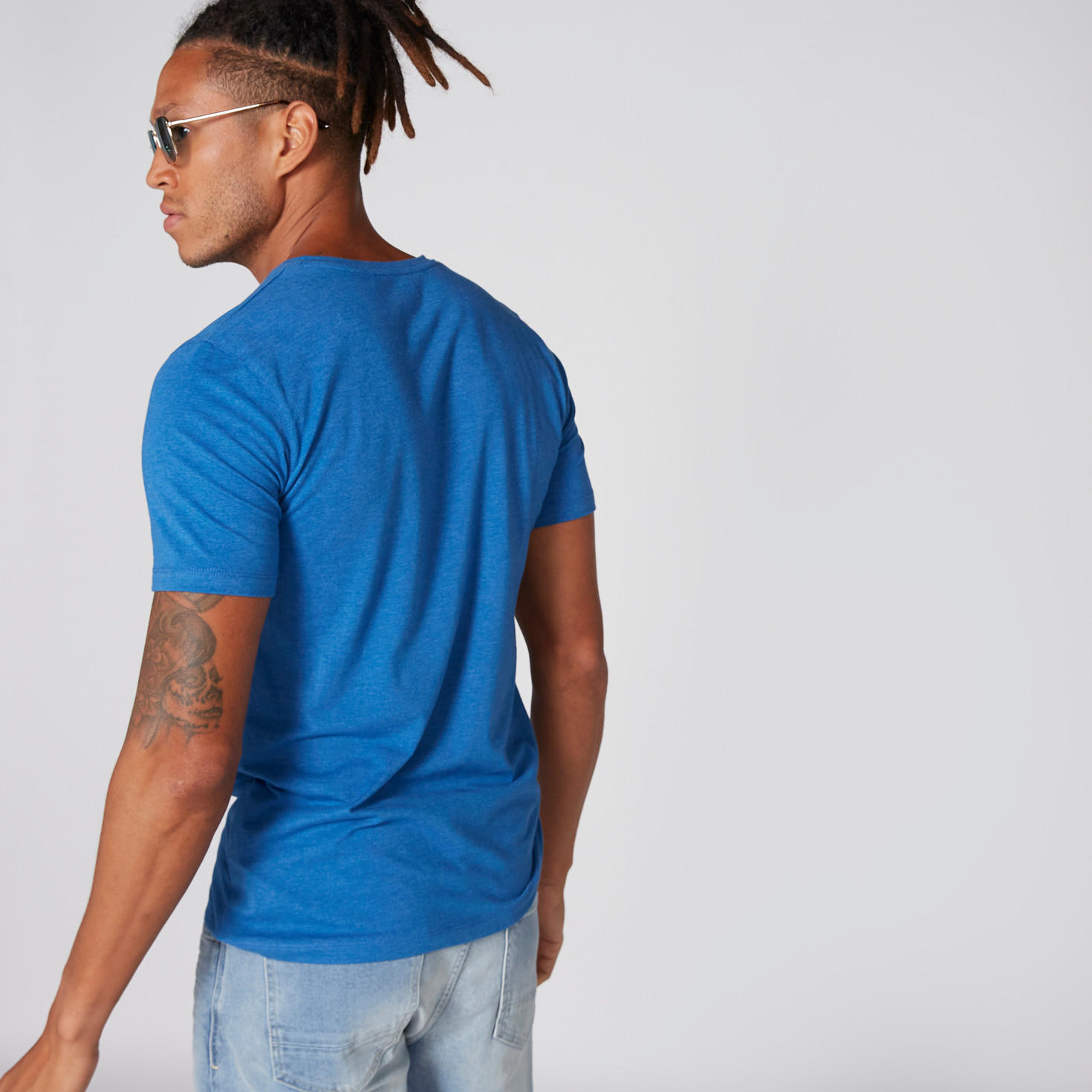 V-Neck T-Shirt with Short Sleeves-men-clothing-tshirtsandpolos-tshirts-image-8