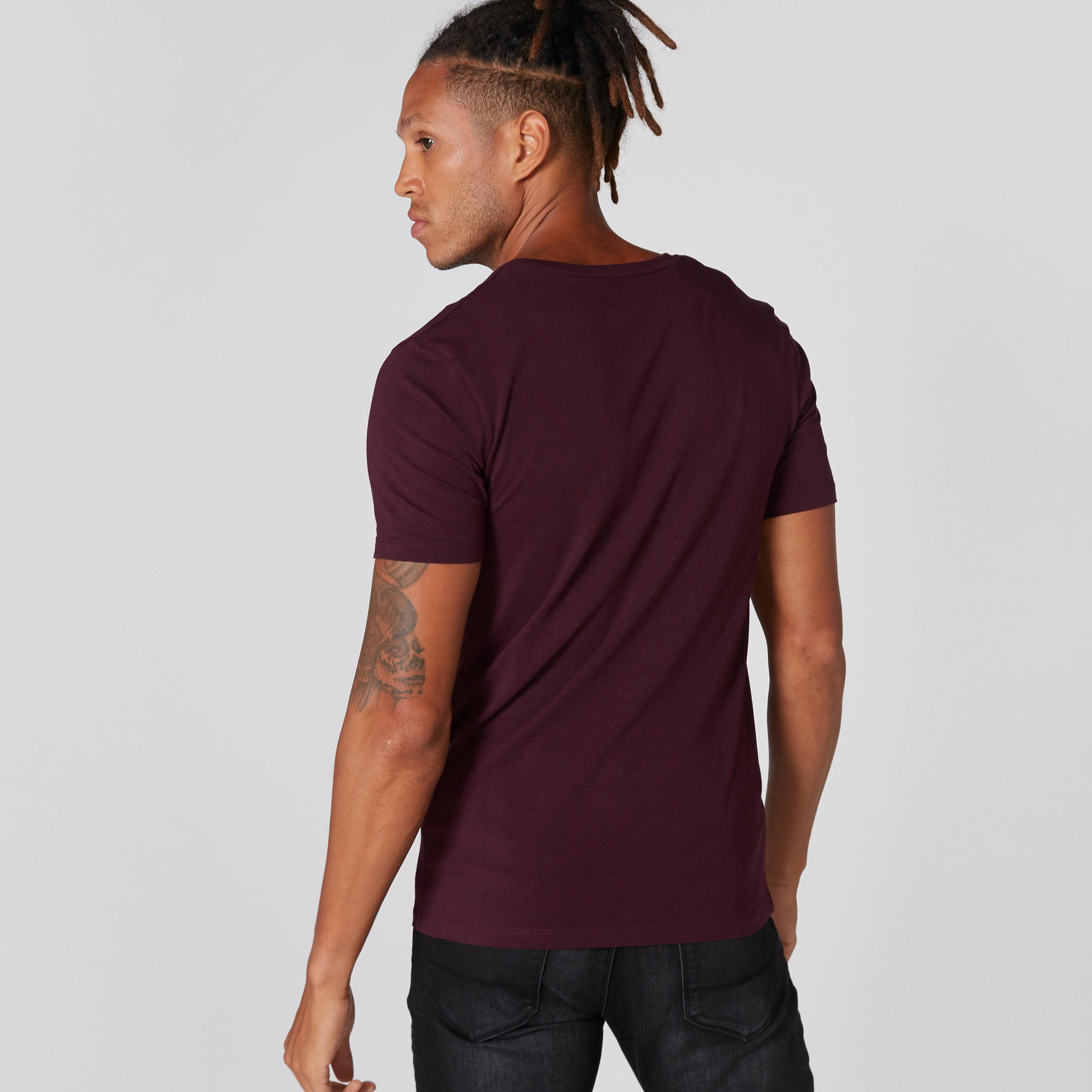 V-Neck T-Shirt with Short Sleeves-men-clothing-tshirtsandpolos-tshirts-image-5