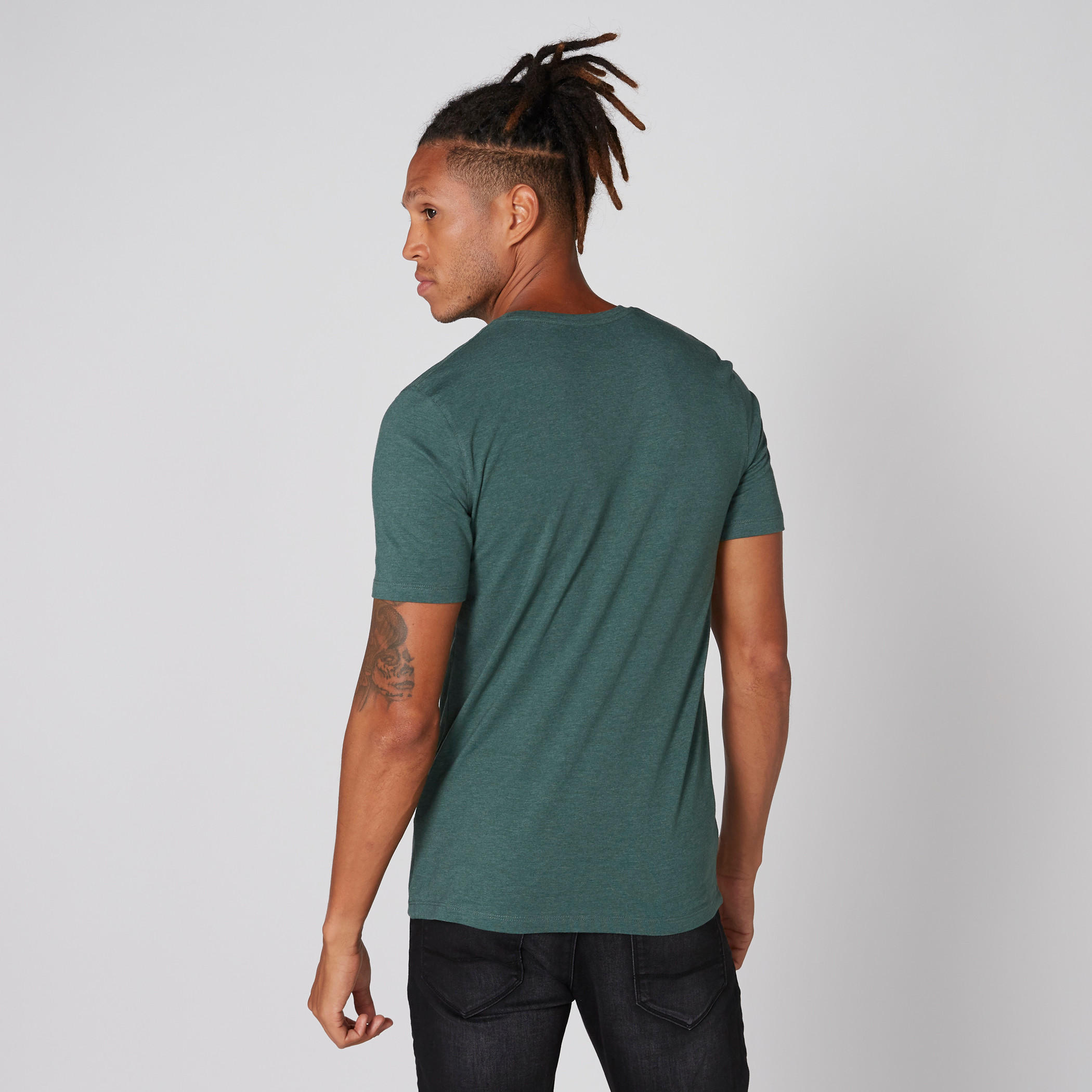 V-Neck T-Shirt with Short Sleeves-men-clothing-tshirtsandpolos-tshirts-image-2