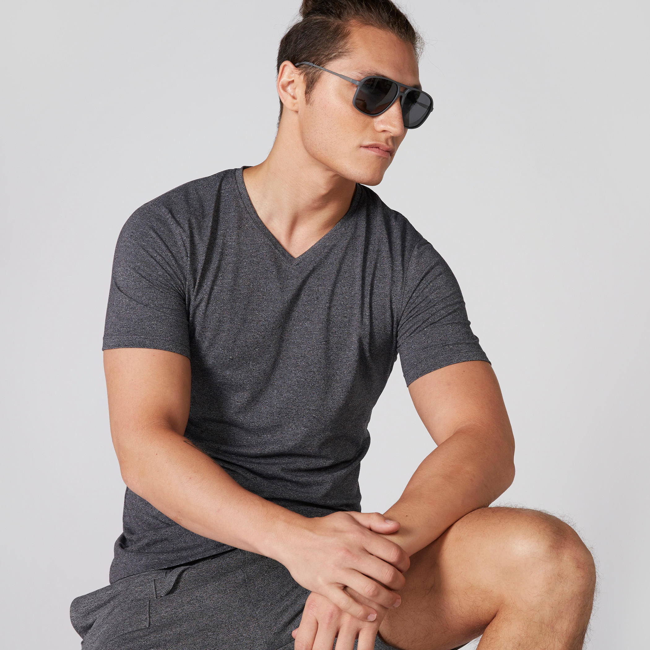 V-Neck T-Shirt with Short Sleeves-men-clothing-tshirtsandpolos-tshirts-image-14