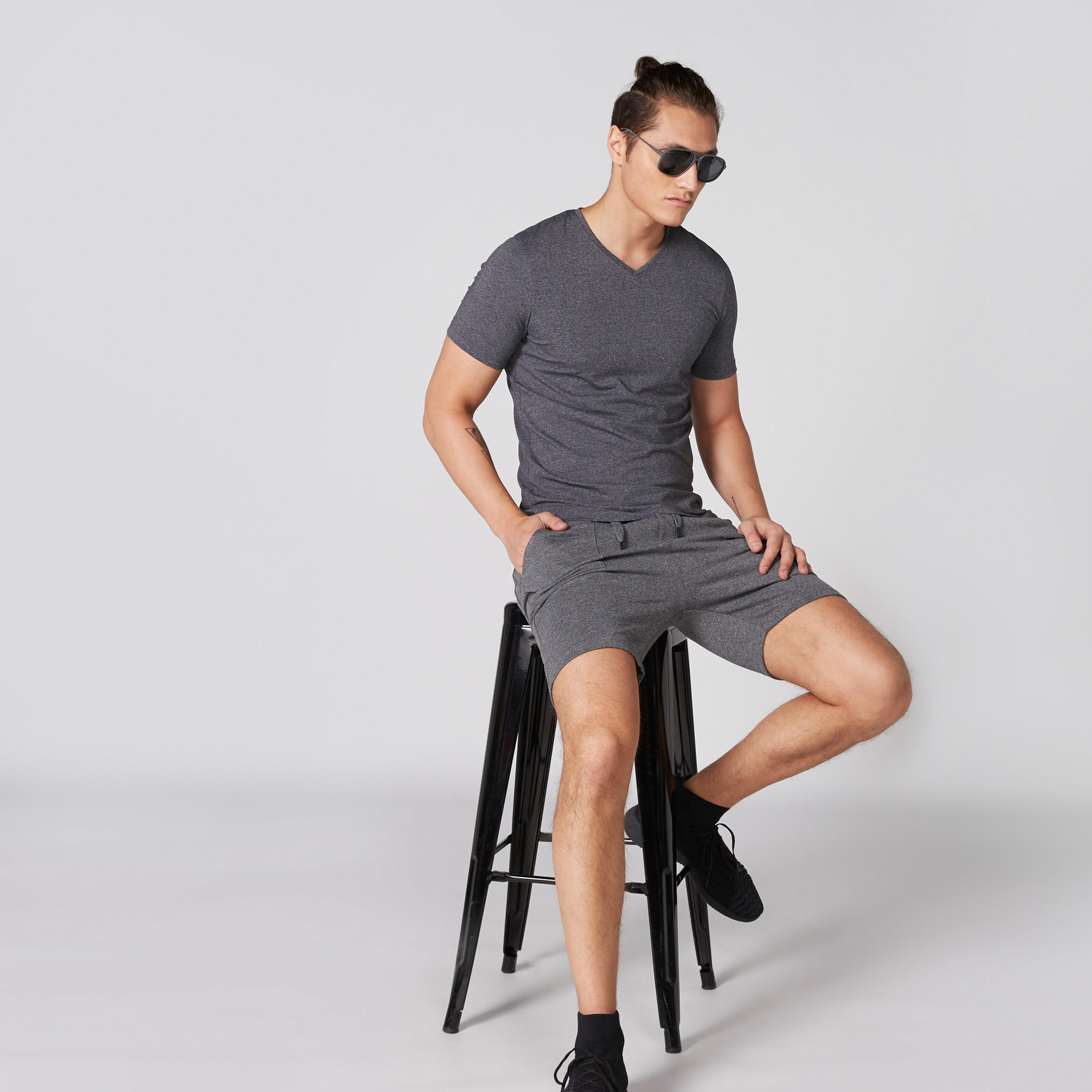 V-Neck T-Shirt with Short Sleeves-men-clothing-tshirtsandpolos-tshirts-image-16
