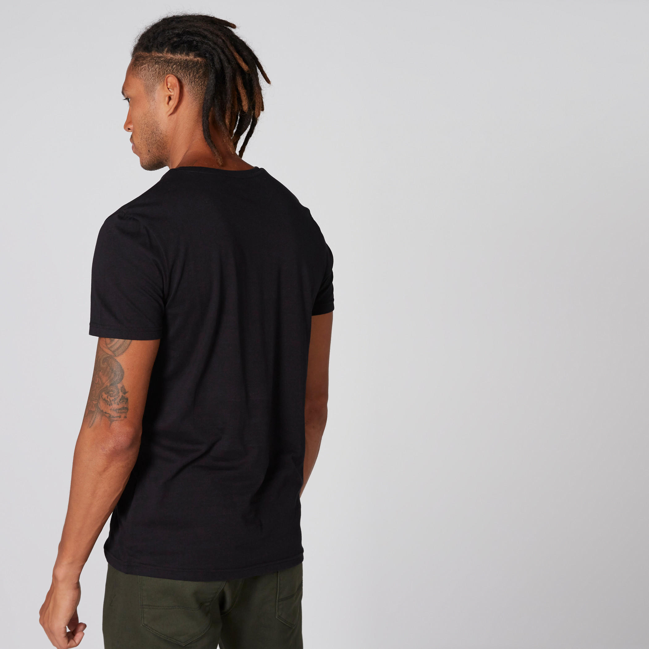 Printed T-Shirt with Round Neck and Short Sleeves-men-clothing-tshirtsandpolos-tshirts-image-2