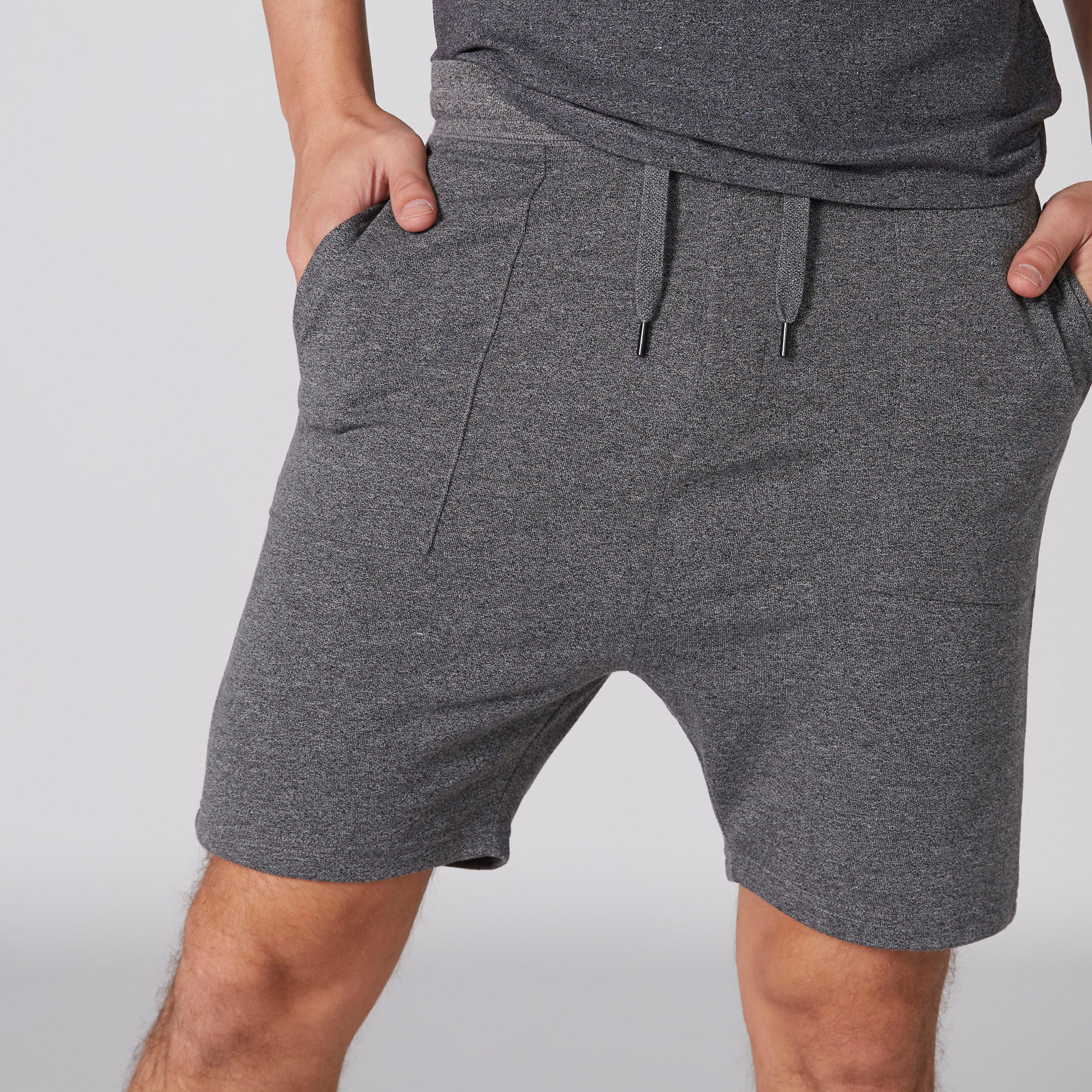 Pocket Detail Shorts with Elasticised Waistband and Drawstring-men-clothing-bottoms-shorts-image-4