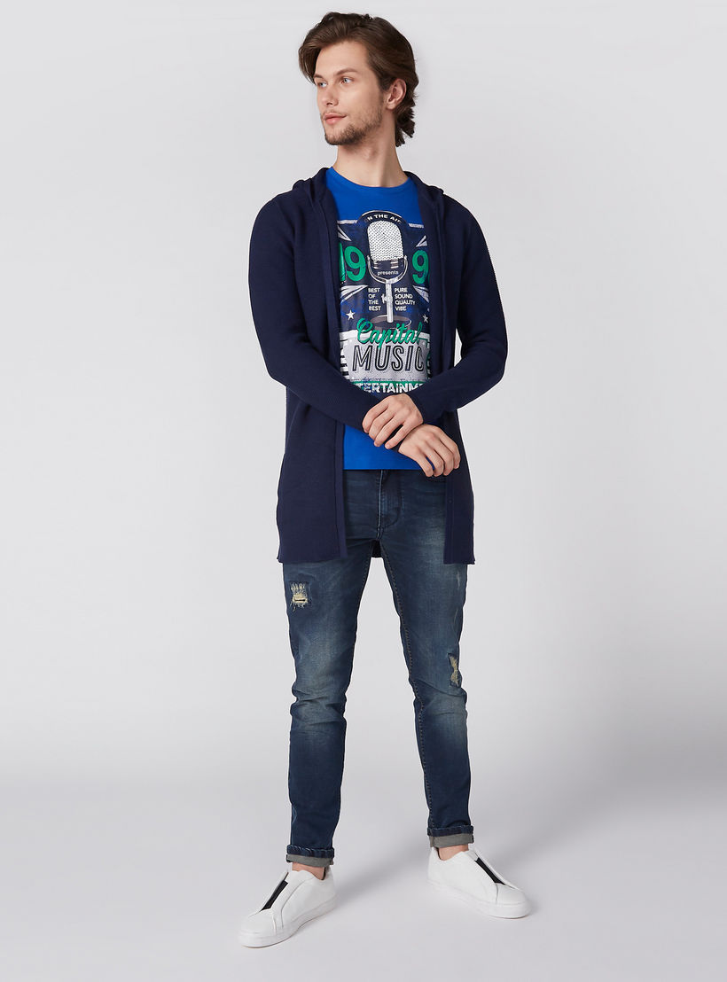 سترة كارديجان طويلة مفتوحة من الأمام بقبعة وأكمام طويلة-men-clothing-sweatersandpullovers-image-2