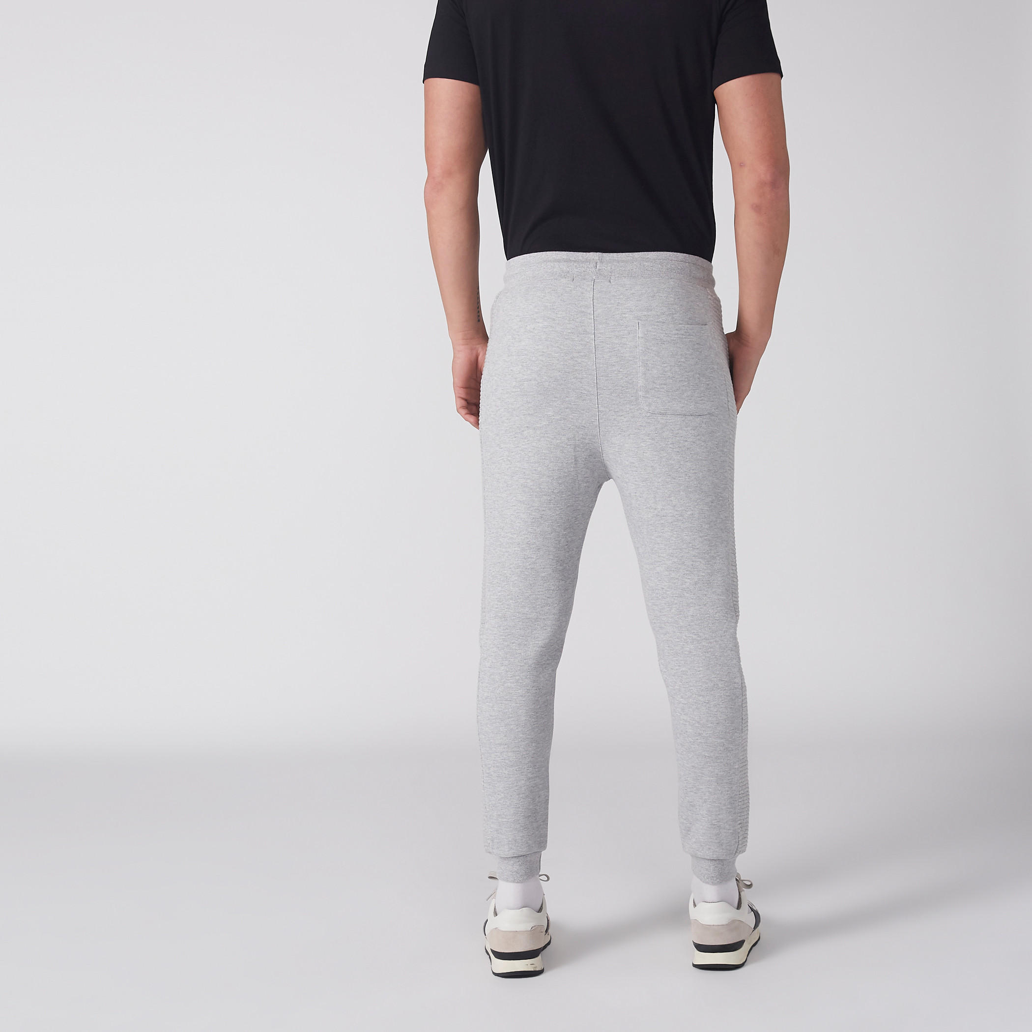 Textured Jog Pants with Drawstring and Pocket Detail-men-clothing-bottoms-joggers-image-5