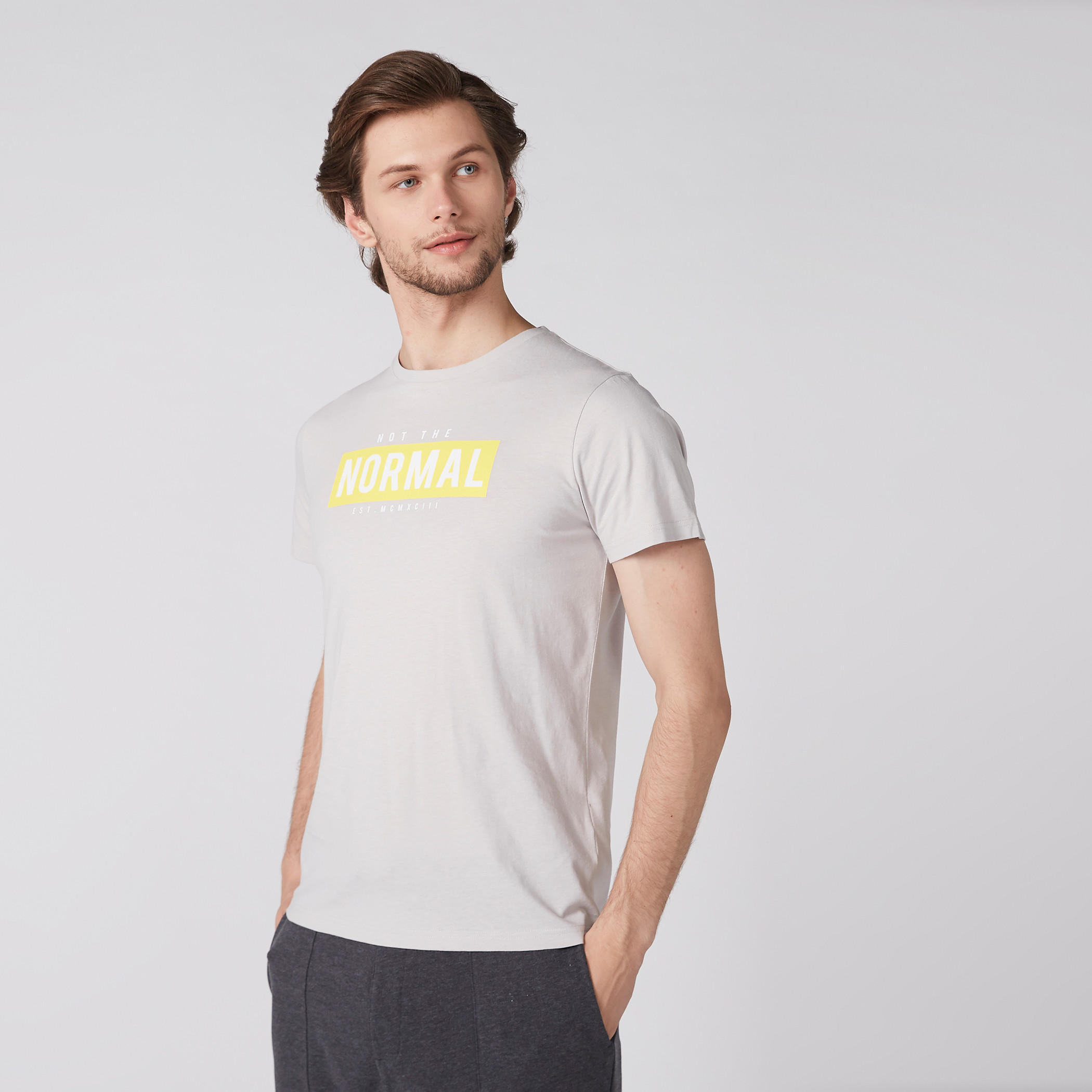 Printed T-Shirt with Round Neck and Short Sleeves-men-clothing-tshirtsandpolos-tshirts-image-1