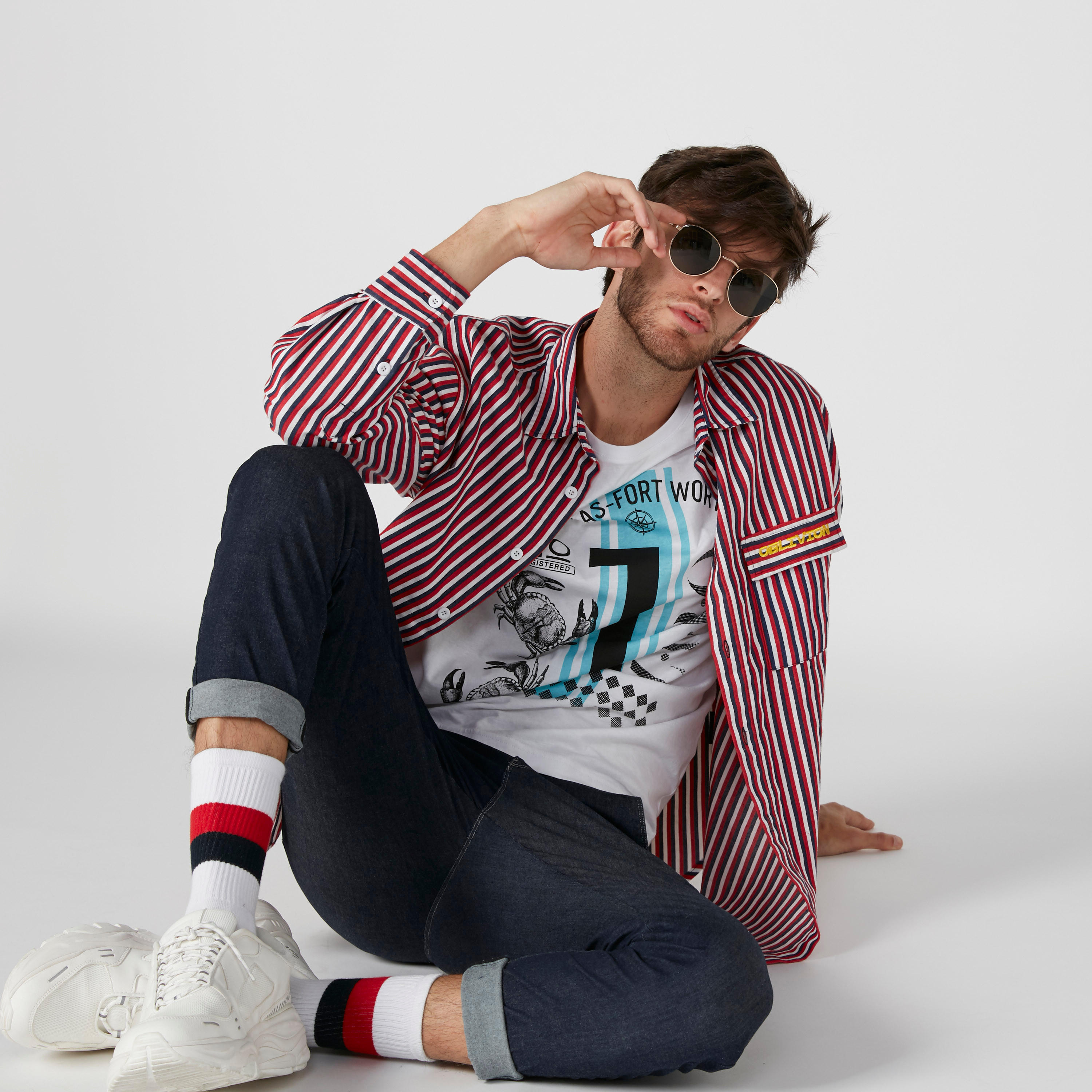 قميص مقلّم بأكمام طويلة وأزرار-men-clothing-shirts-image-3