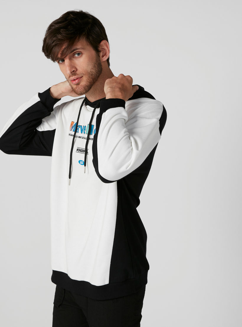 Printed Hoodie with Long Sleeves-men-winterwear-hoodiesandsweatshirts-image-1