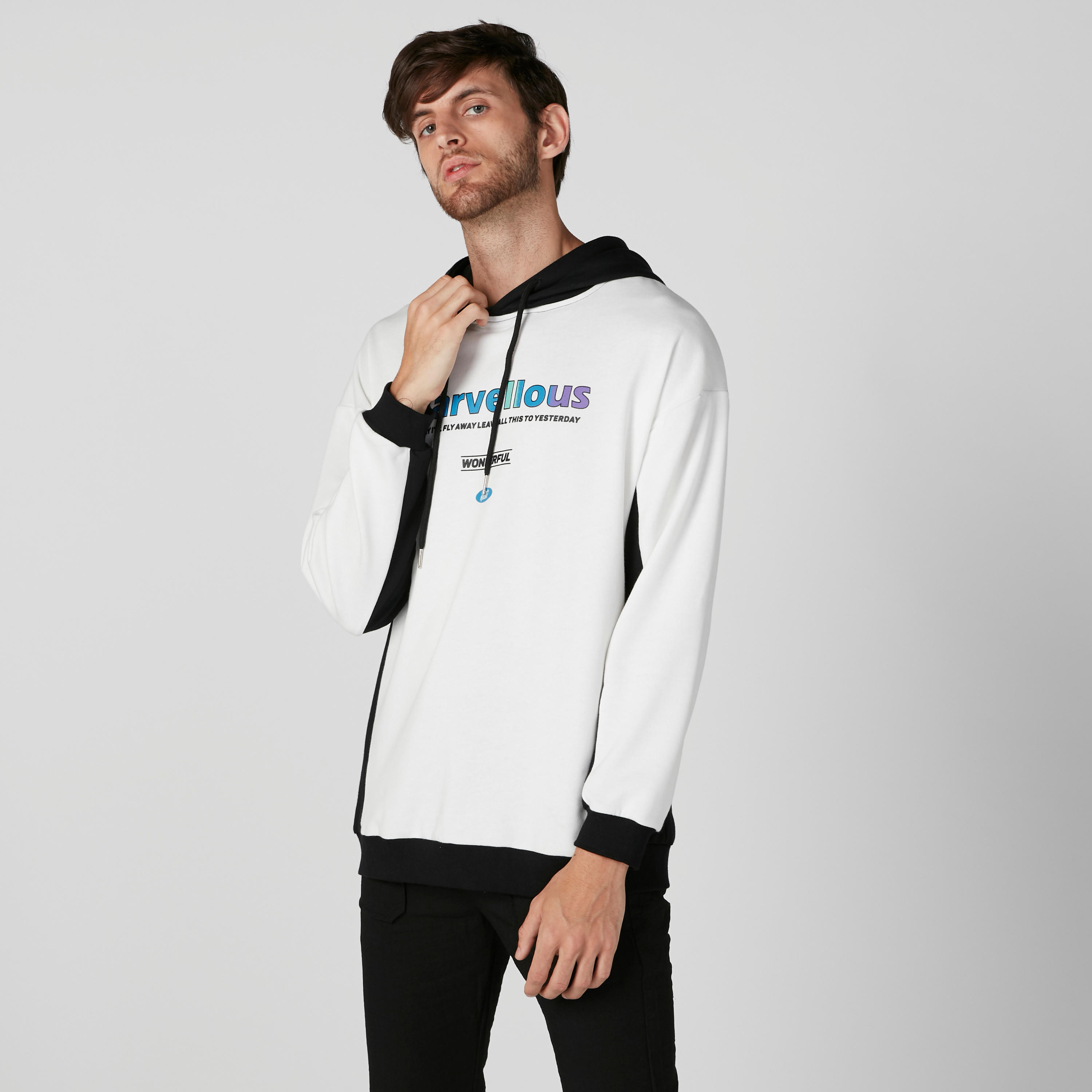 Printed Hoodie with Long Sleeves-men-winterwear-hoodiesandsweatshirts-image-4