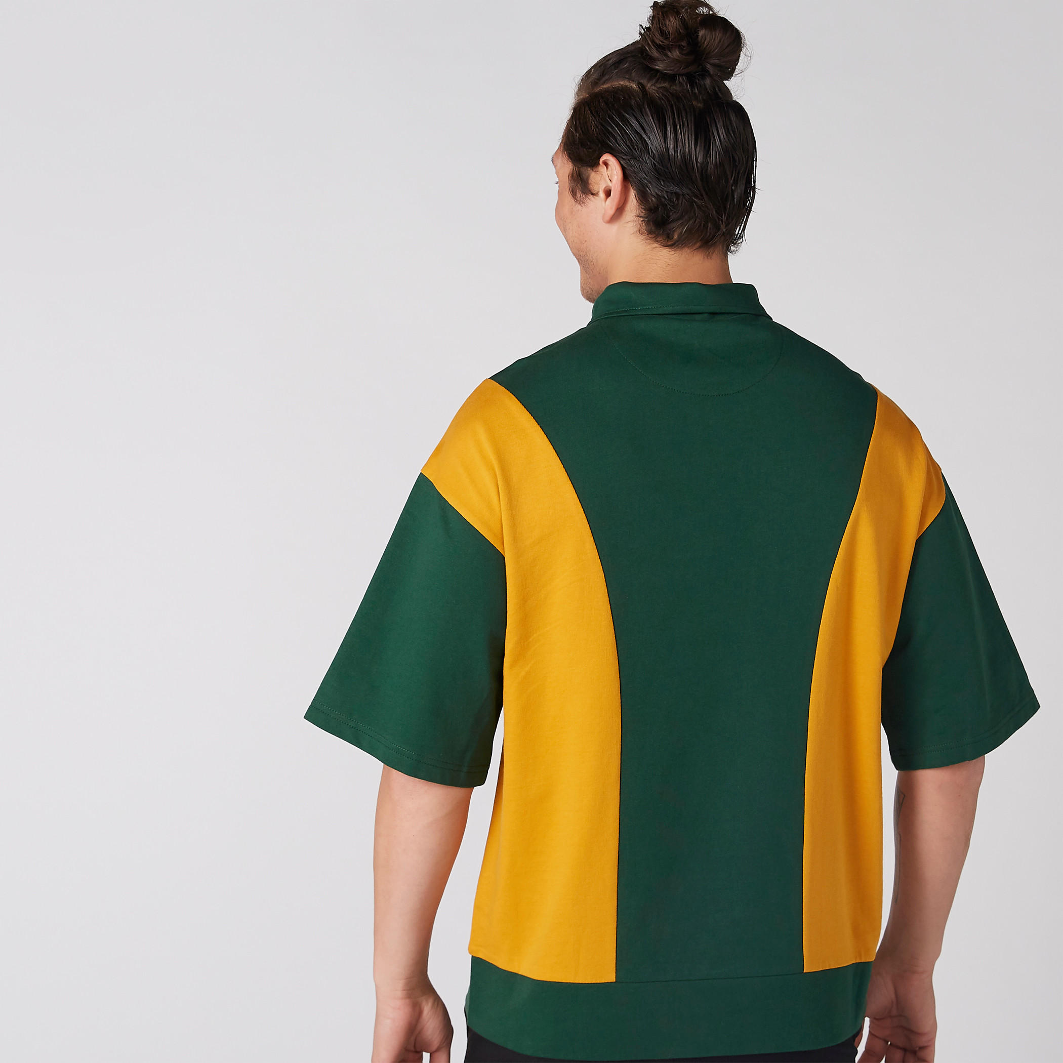 تيشيرت بياقة بولو وأكمام قصيرة وسحّاب-men-clothing-tshirtsandpolos-polos-image-2