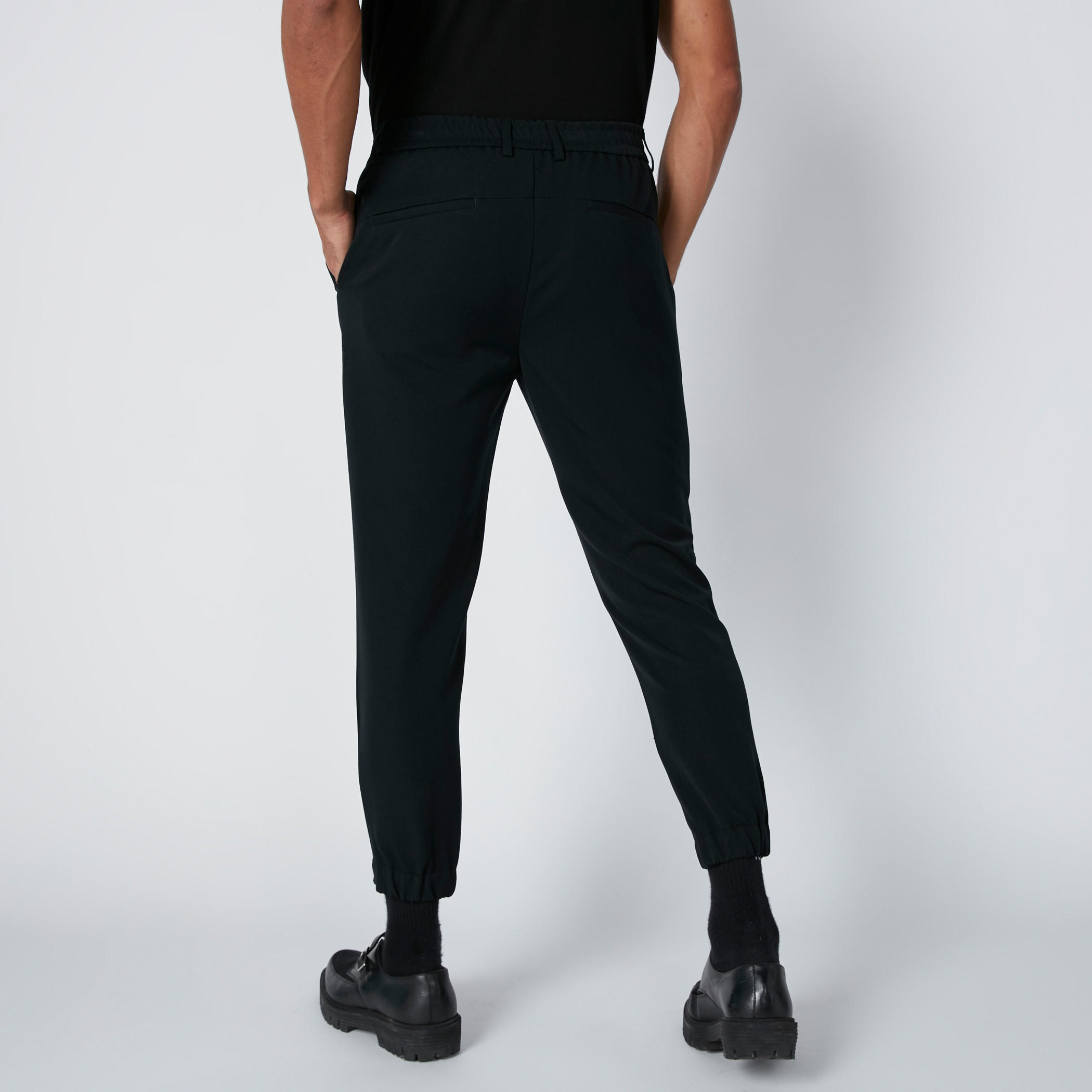 Full Length Trousers with Pocket Detail and Belt Loops-men-clothing-bottoms-trousersandchinos-trousers-image-2