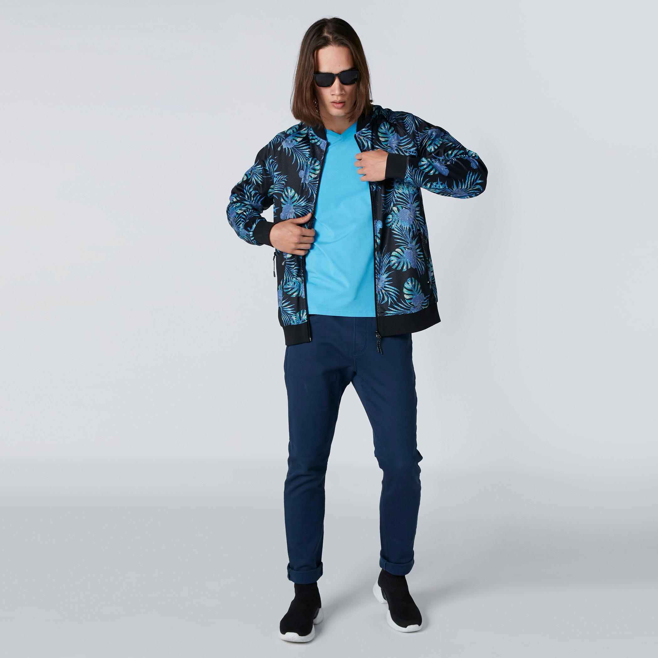Printed Jacket with Long Sleeves and Zip Closure-men-clothing-jacketsandblazers-jackets-image-3