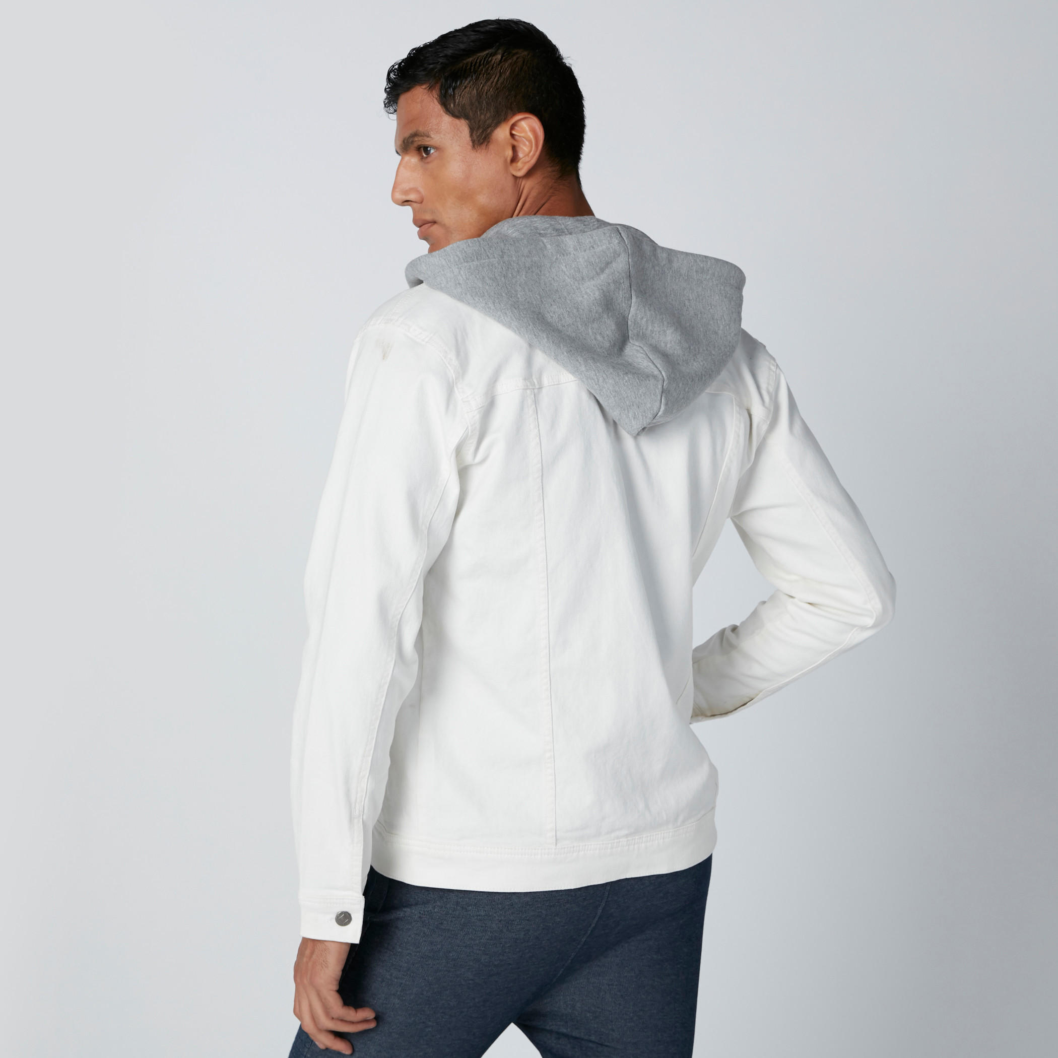 Hooded Denim Jacket with Pocket Detail-men-clothing-jacketsandblazers-jackets-image-2