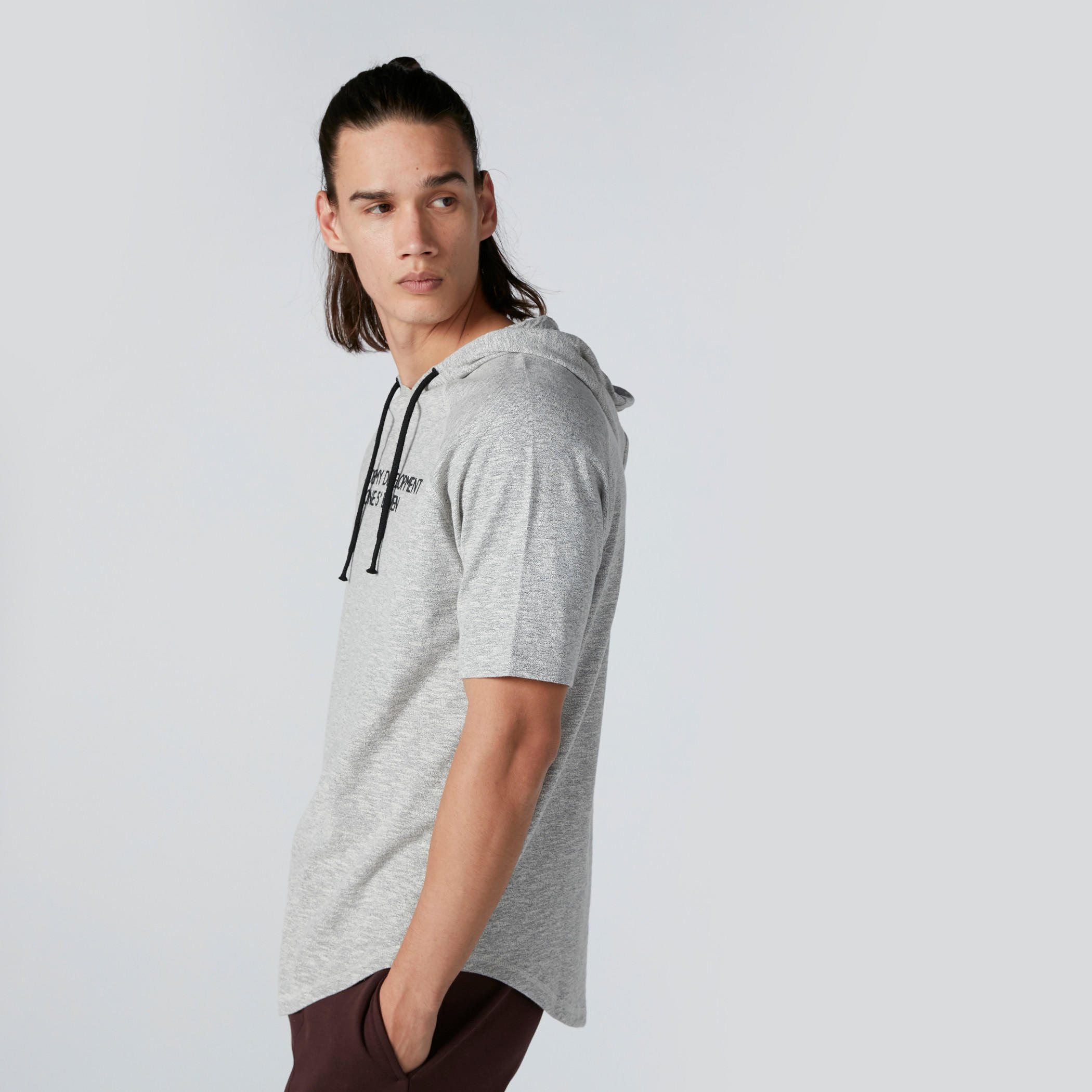 Text Printed T-Shirt with Raglan Sleeves and Hood-men-clothing-tshirtsandpolos-tshirts-image-5