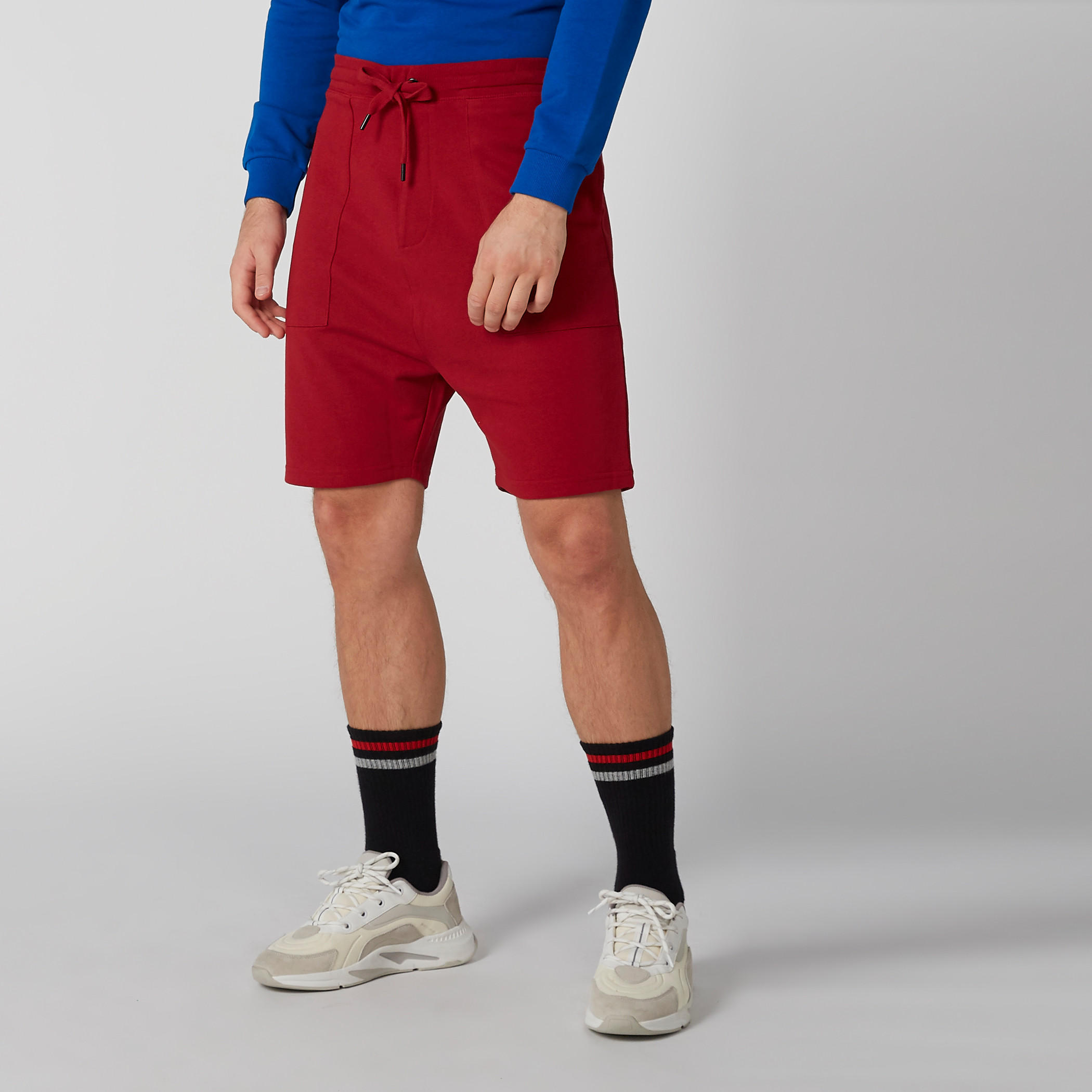 شورت بخصر مطّاطي وجيوب-men-clothing-bottoms-shorts-image-1