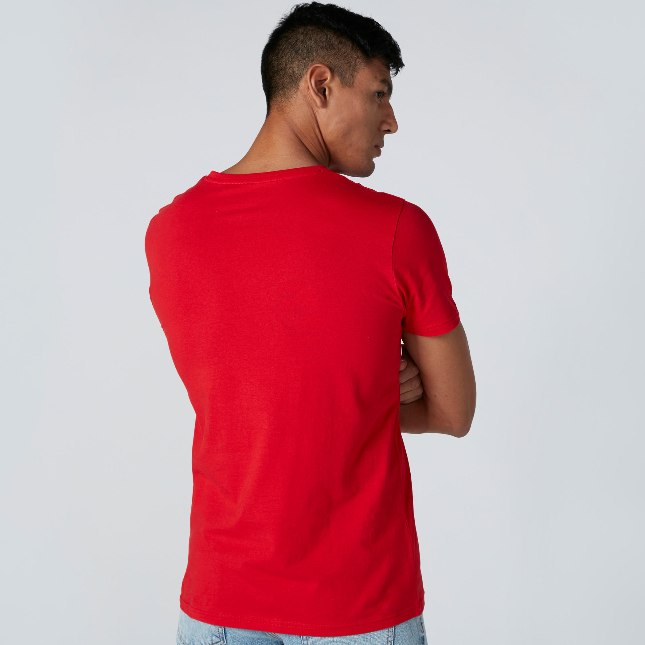 Printed T-Shirt with Short Sleeves-men-clothing-tshirtsandpolos-tshirts-image-2